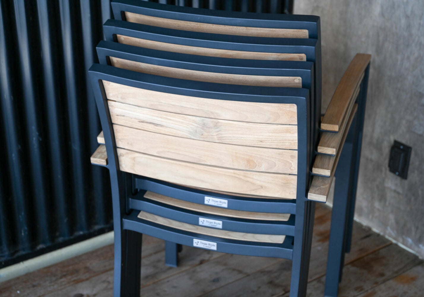 SoHo Stacking Dining Arm Chair view 22