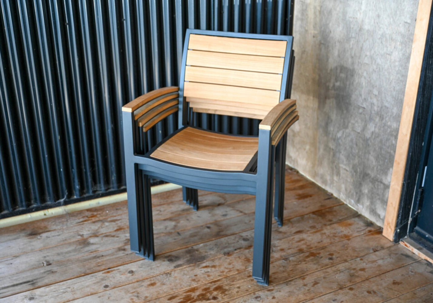SoHo Stacking Dining Arm Chair view 23