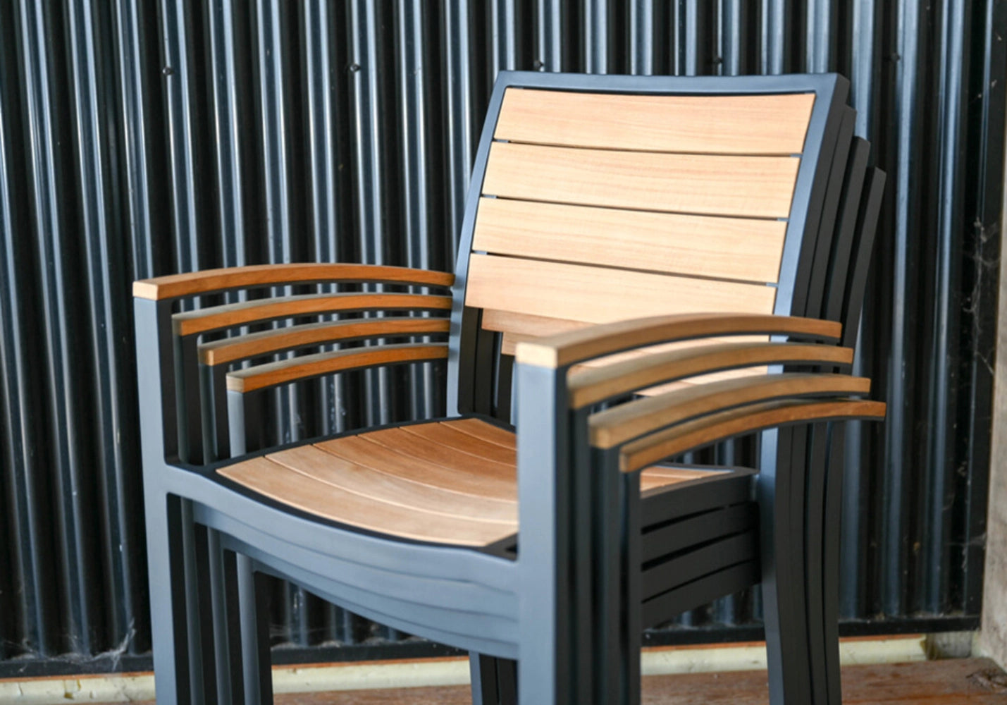 SoHo Stacking Dining Arm Chair view 30