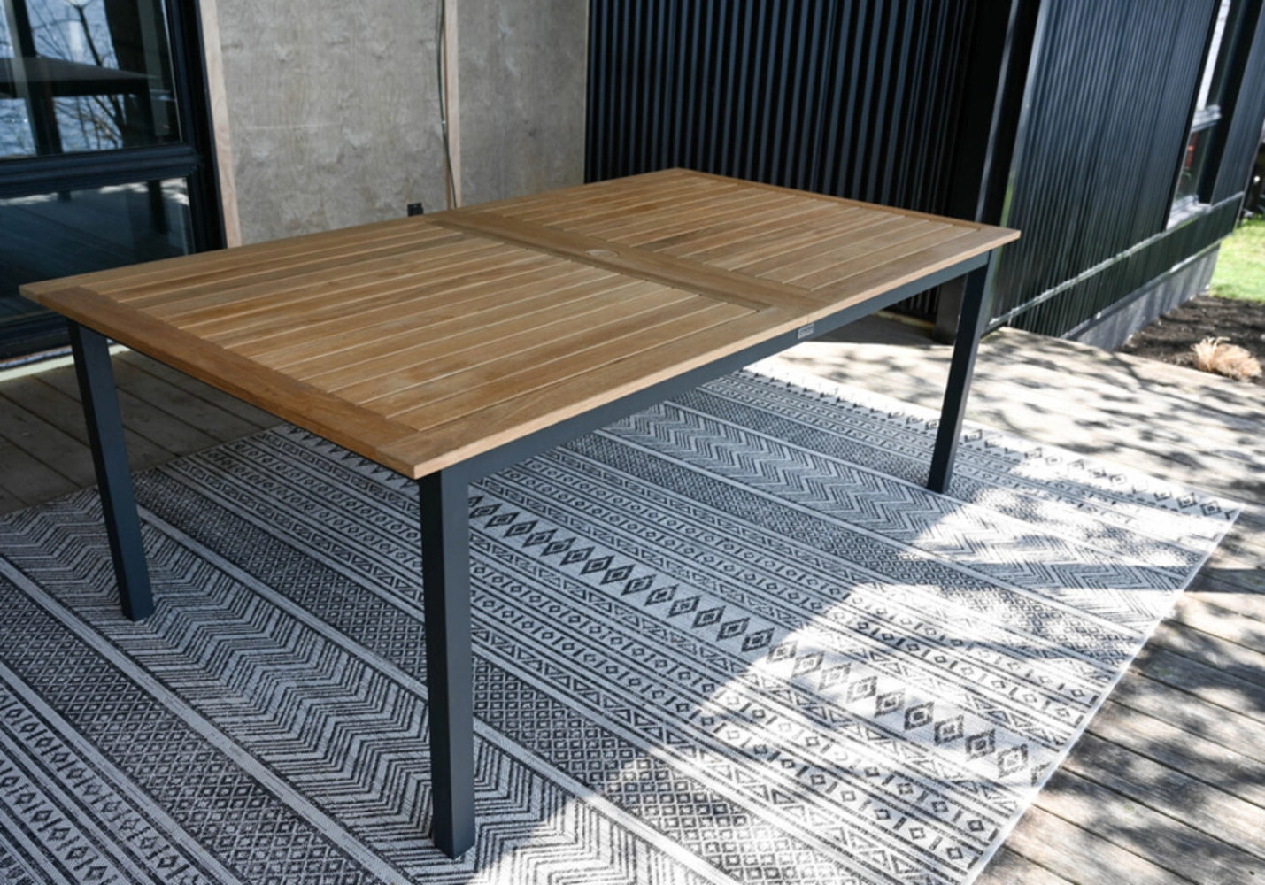 SoHo 80-115" Rectangular Extension Table By Three Birds Casual view 22