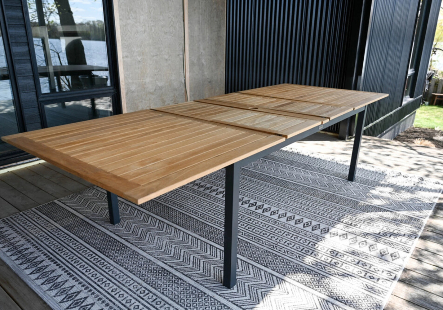 SoHo 80-115" Rectangular Extension Table By Three Birds Casual view 30