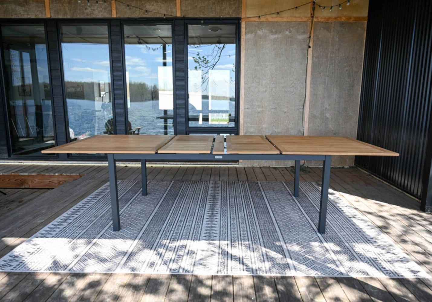 SoHo 80-115" Rectangular Extension Table By Three Birds Casual view 40