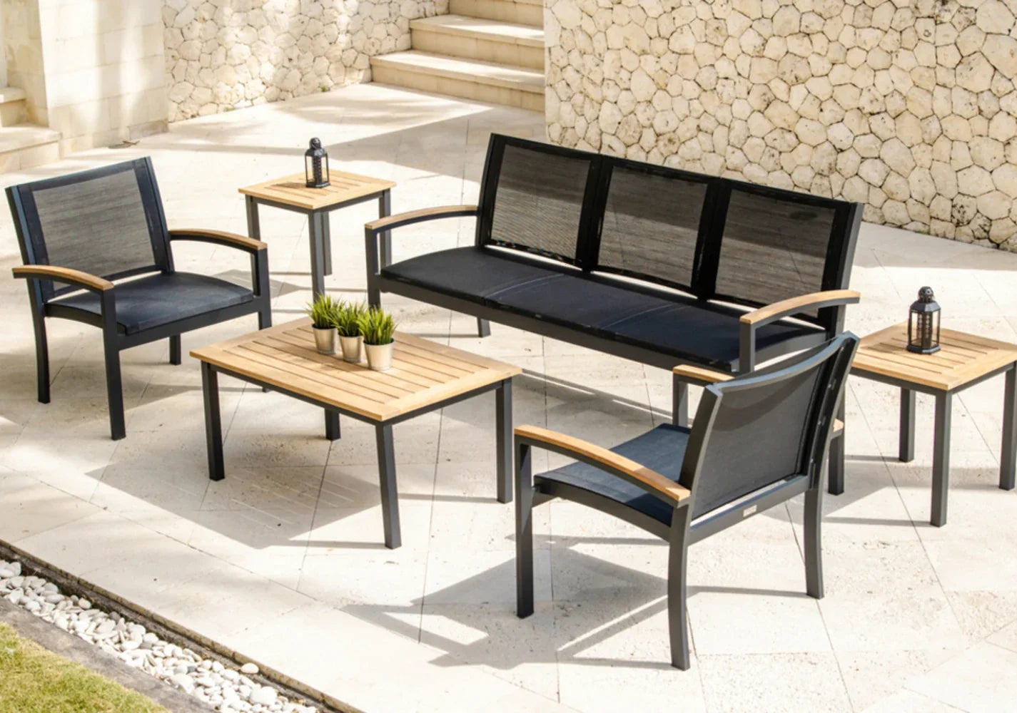 SoHo 20" Square Side Table view 82