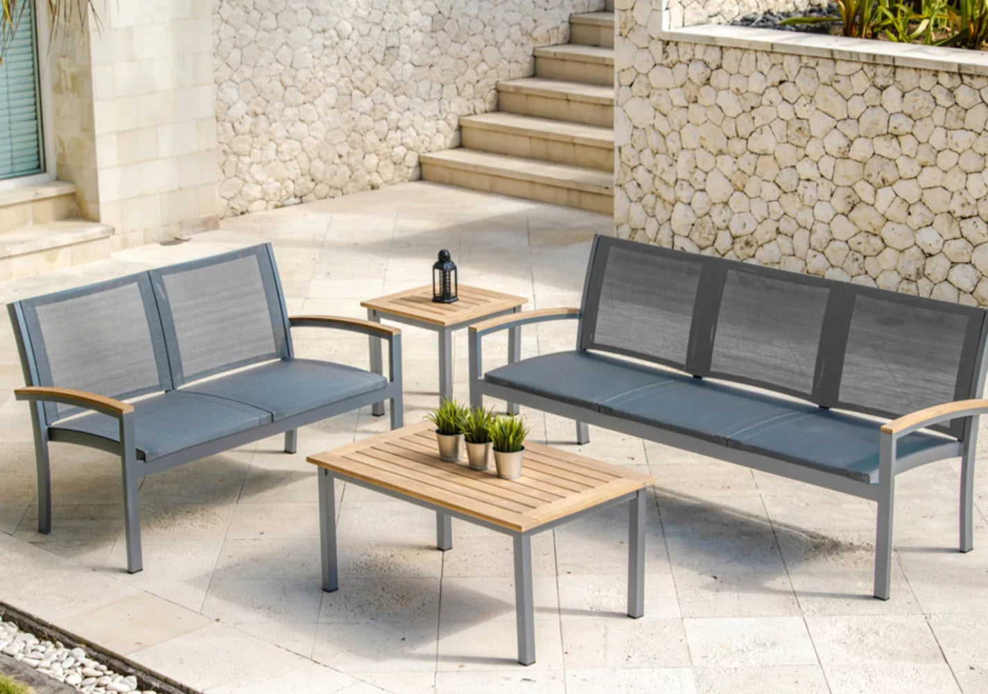 SoHo 20" Square Side Table view 89