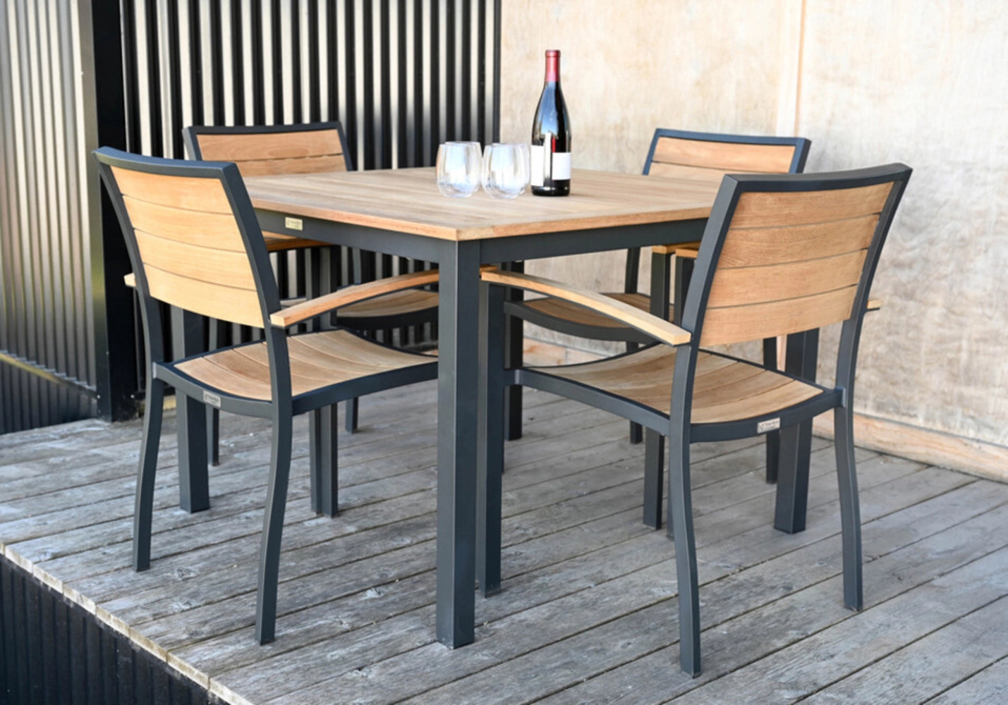 SoHo 42" Square Dining Table view 7