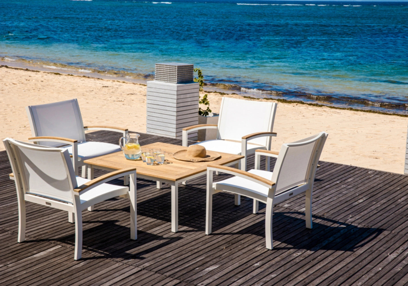 SoHo 42" Square Coffee Table view 26