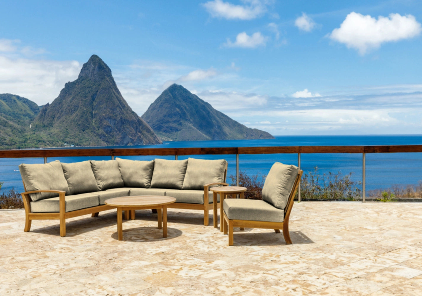 St. Lucia Armless Section view 18