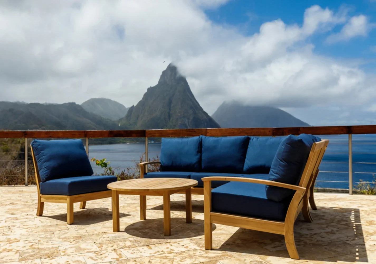 St. Lucia Left-Arm Loveseat Section view 49