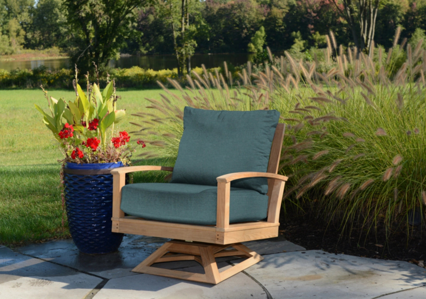 St. Lucia Swivel Rocker view 12