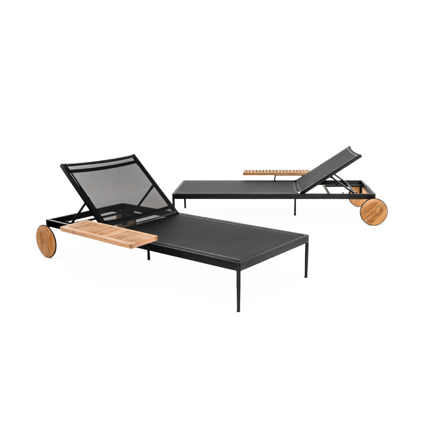 Campo Sling Chaise#Campo Finish_Black