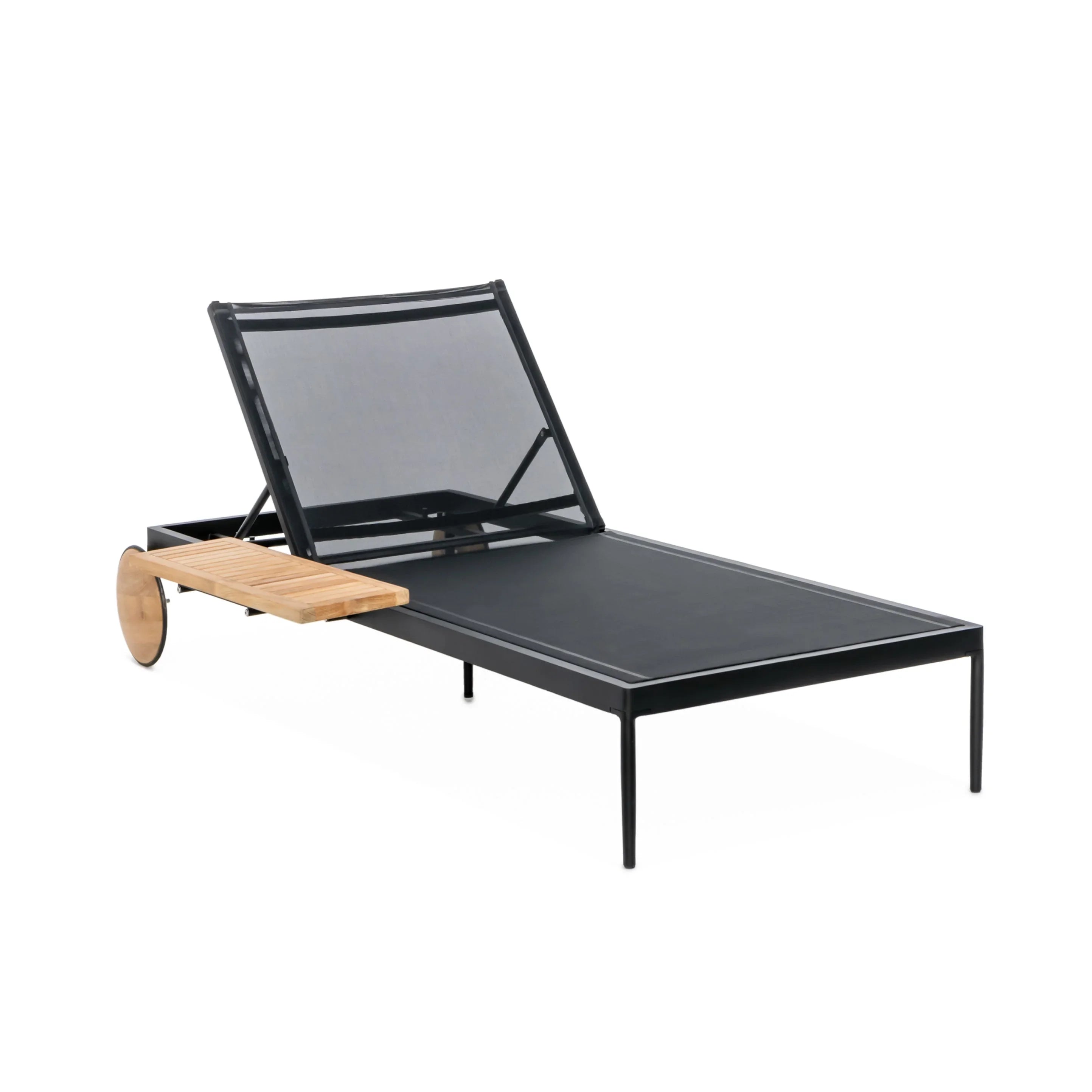 Campo Sling Chaise#Campo Finish_Black