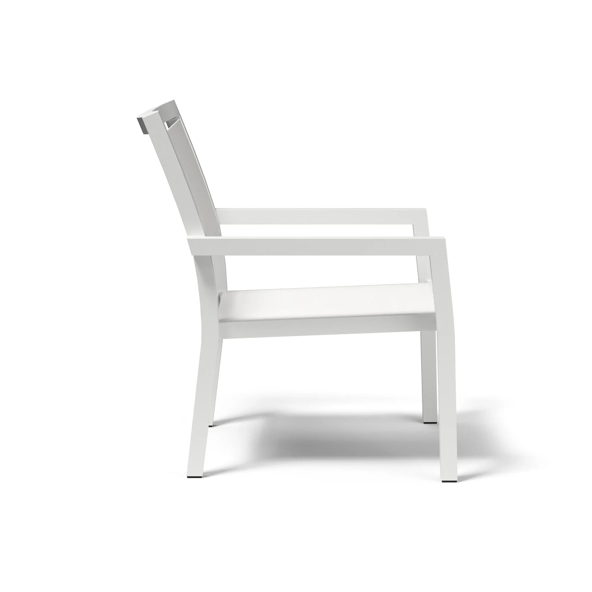 Naples Aluminum Stackable Sling Club Chair
