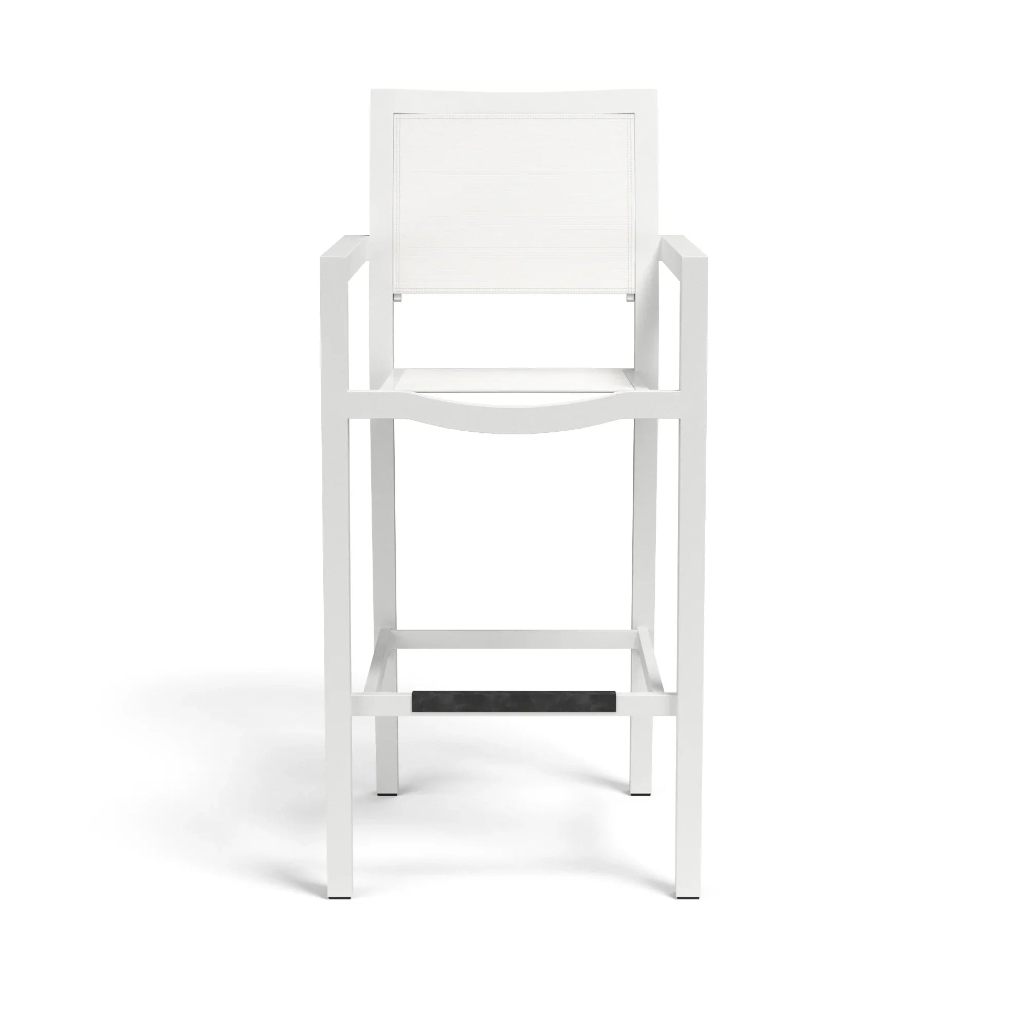 Naples Aluminum Sling Bar Stool