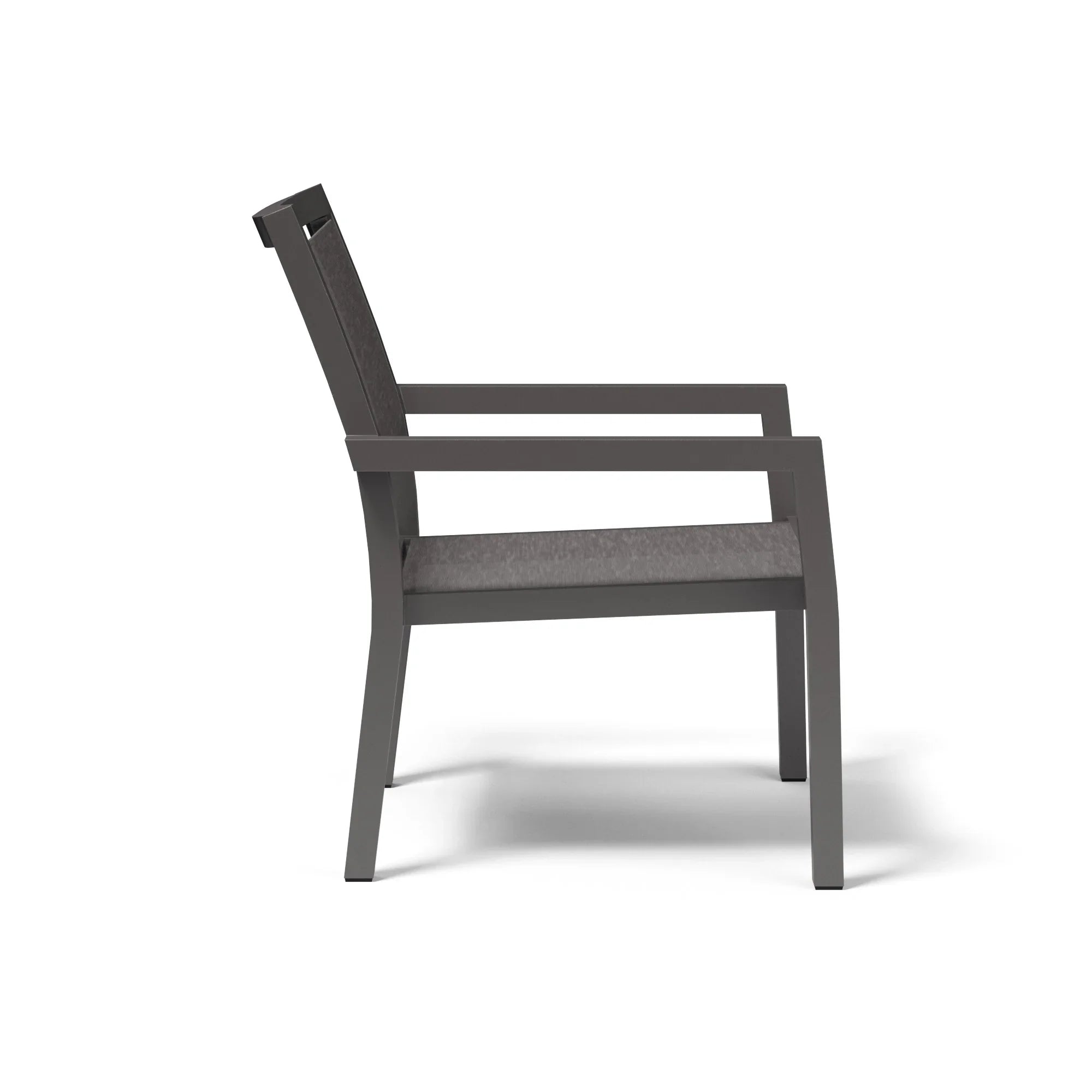 Vegas Aluminum Stackable Sling Club Chair