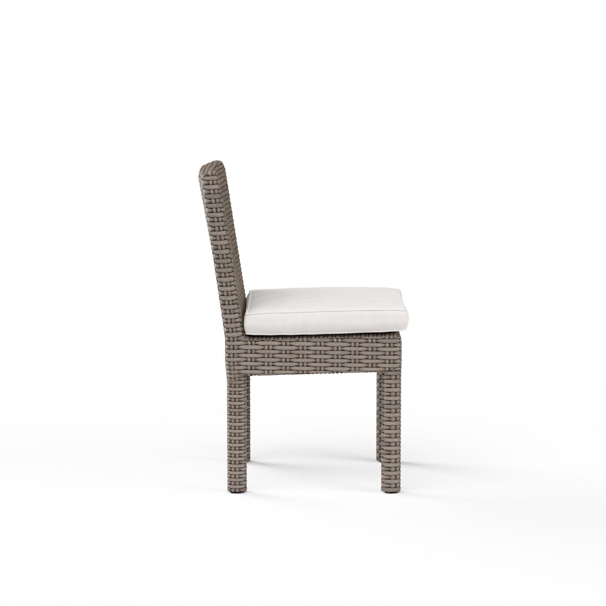 Coronado Wicker Cushioned Dining Side Chair