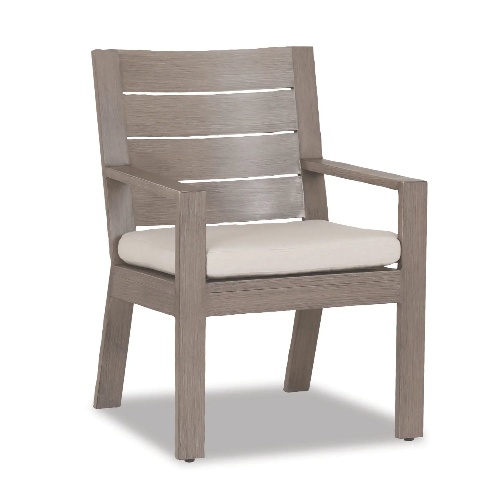 Laguna Cushioned Dining Arm Chair