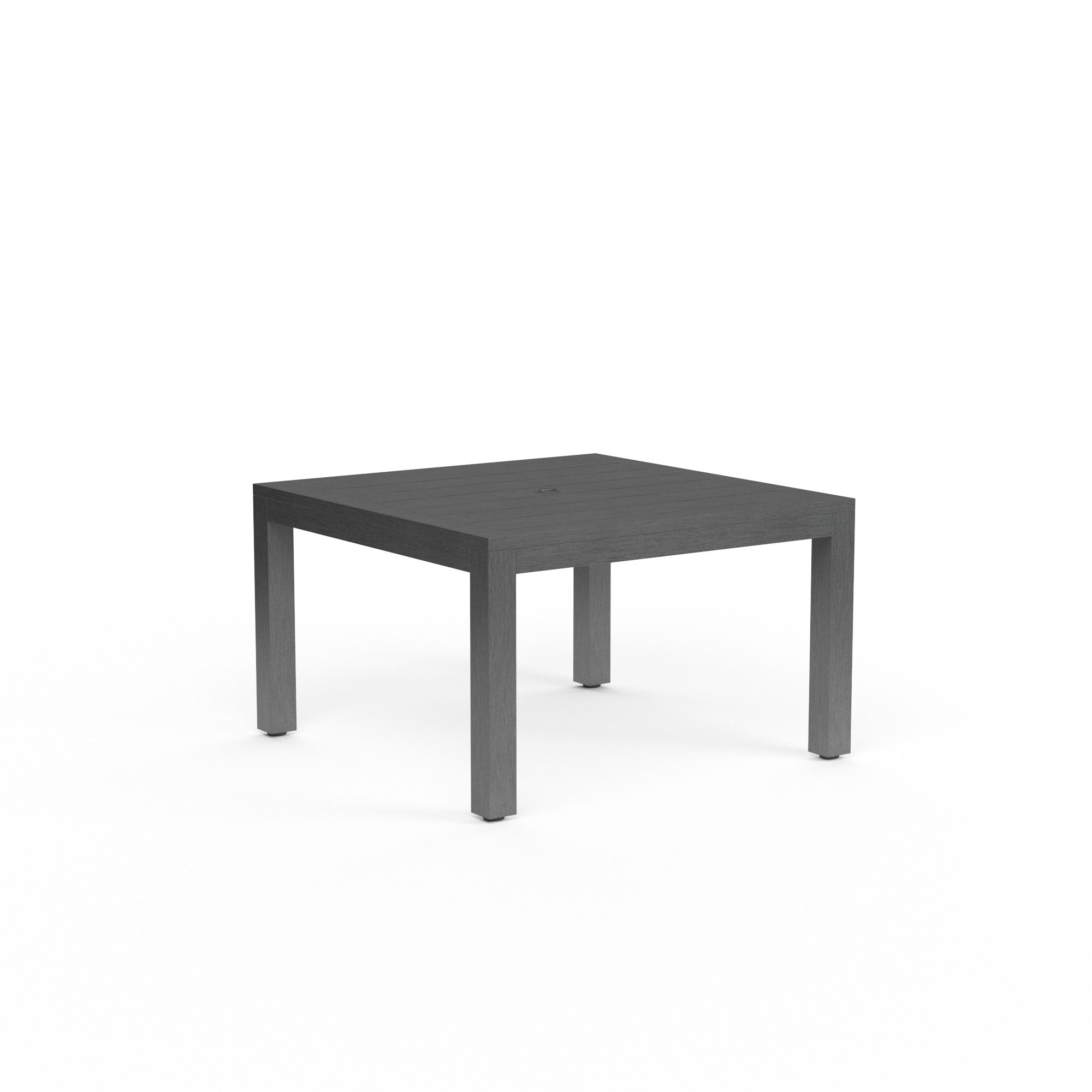 Redondo 48" Square Dining Table with Umbrella Hole