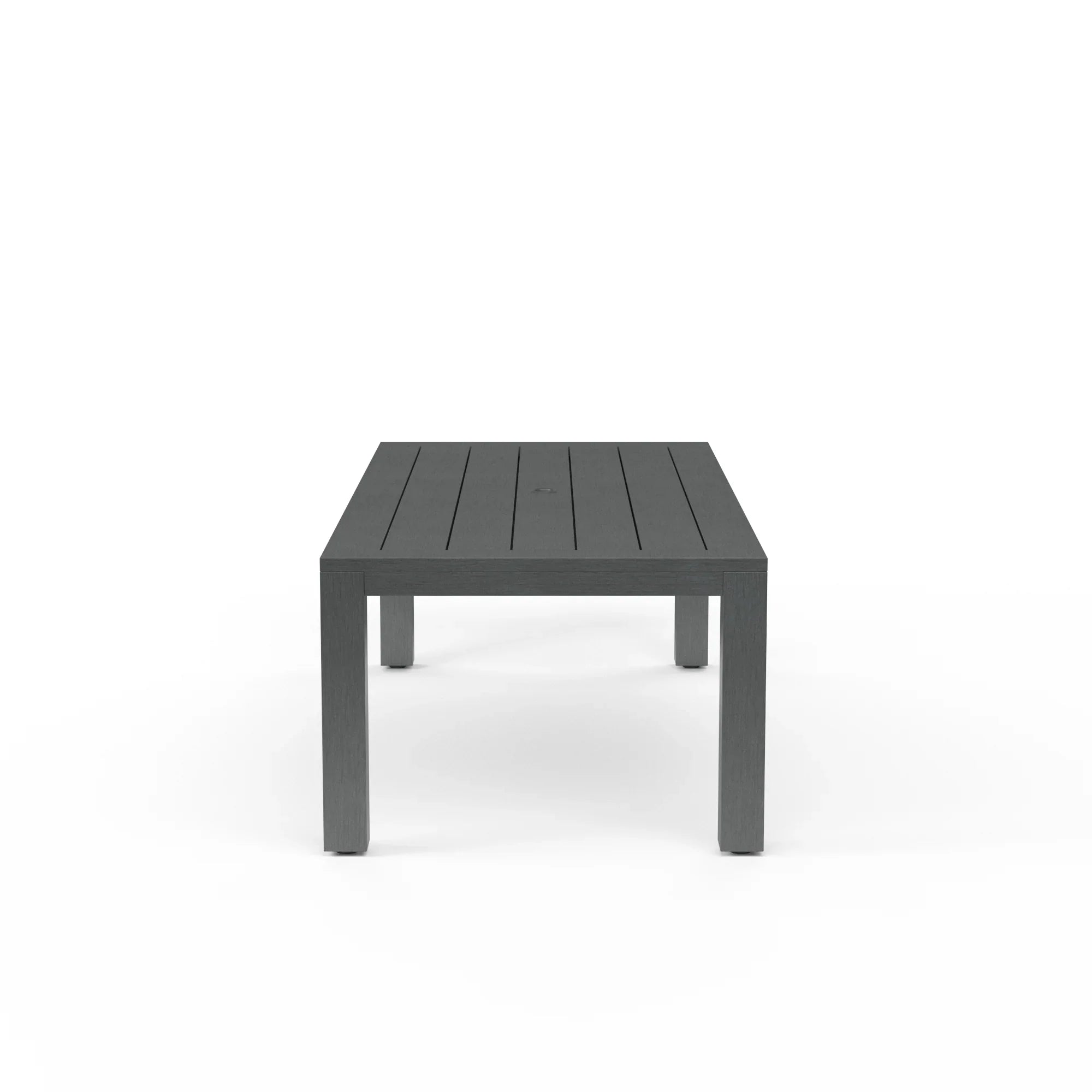 Redondo 90" Rectangular Dining Table with Umbrella Hole