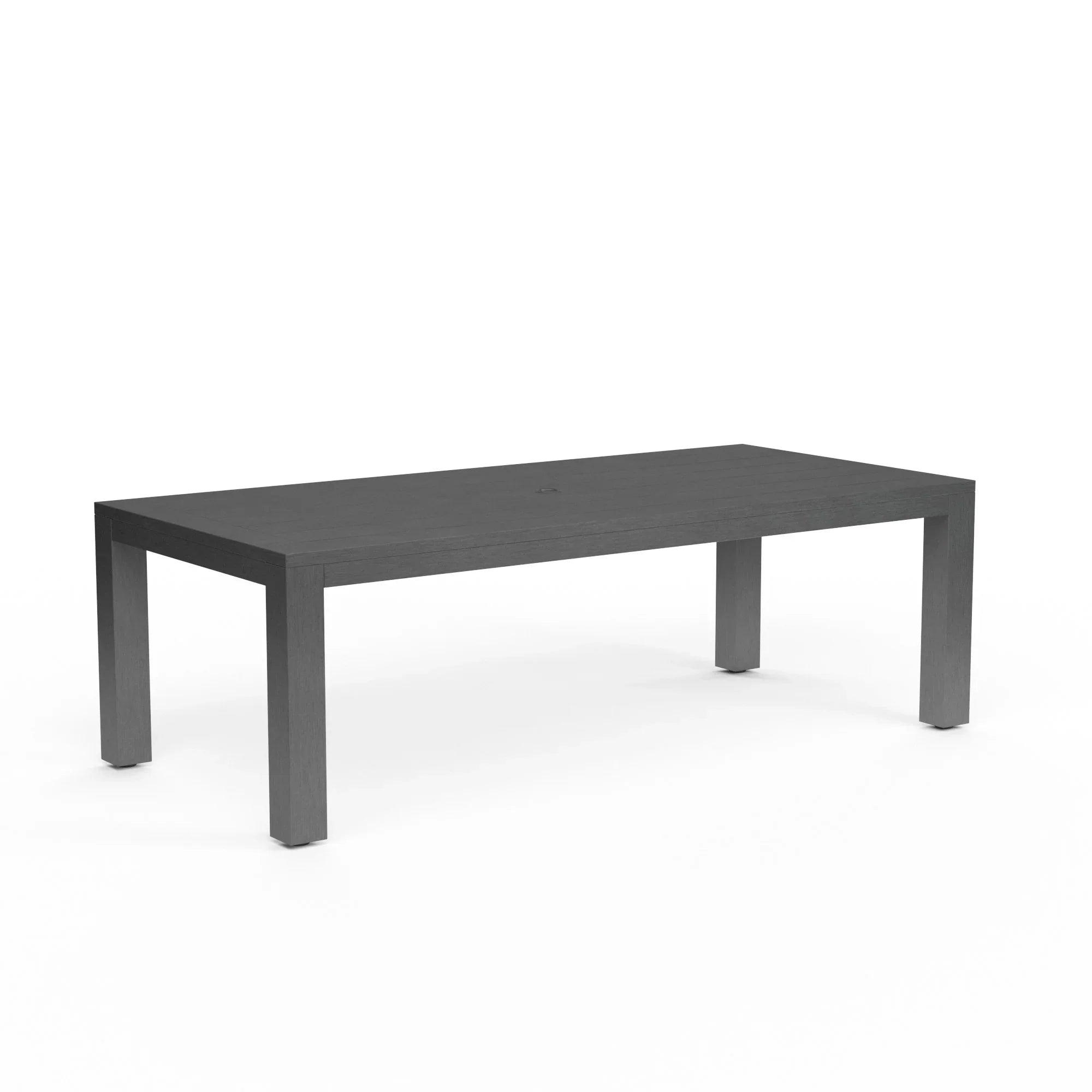 Redondo 90" Rectangular Dining Table with Umbrella Hole