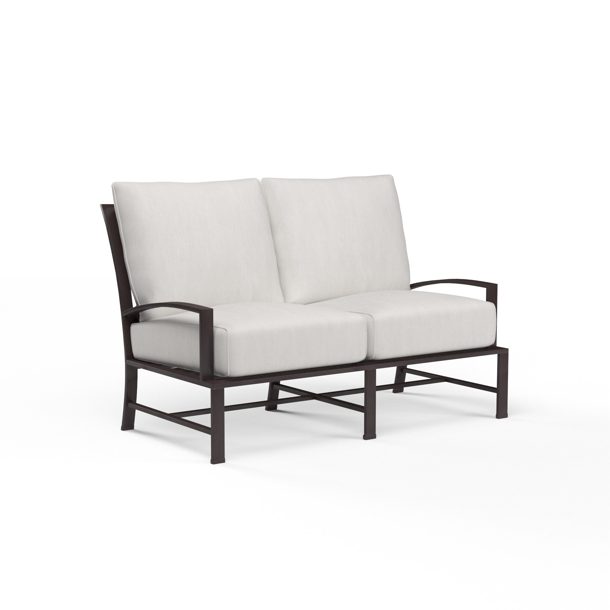 La Jolla Aluminum Loveseat