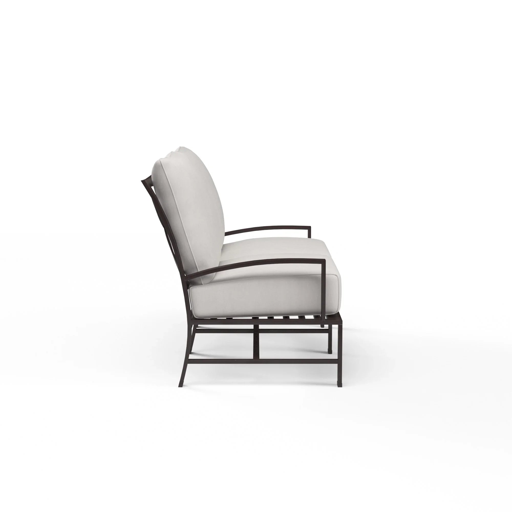 La Jolla Aluminum Loveseat