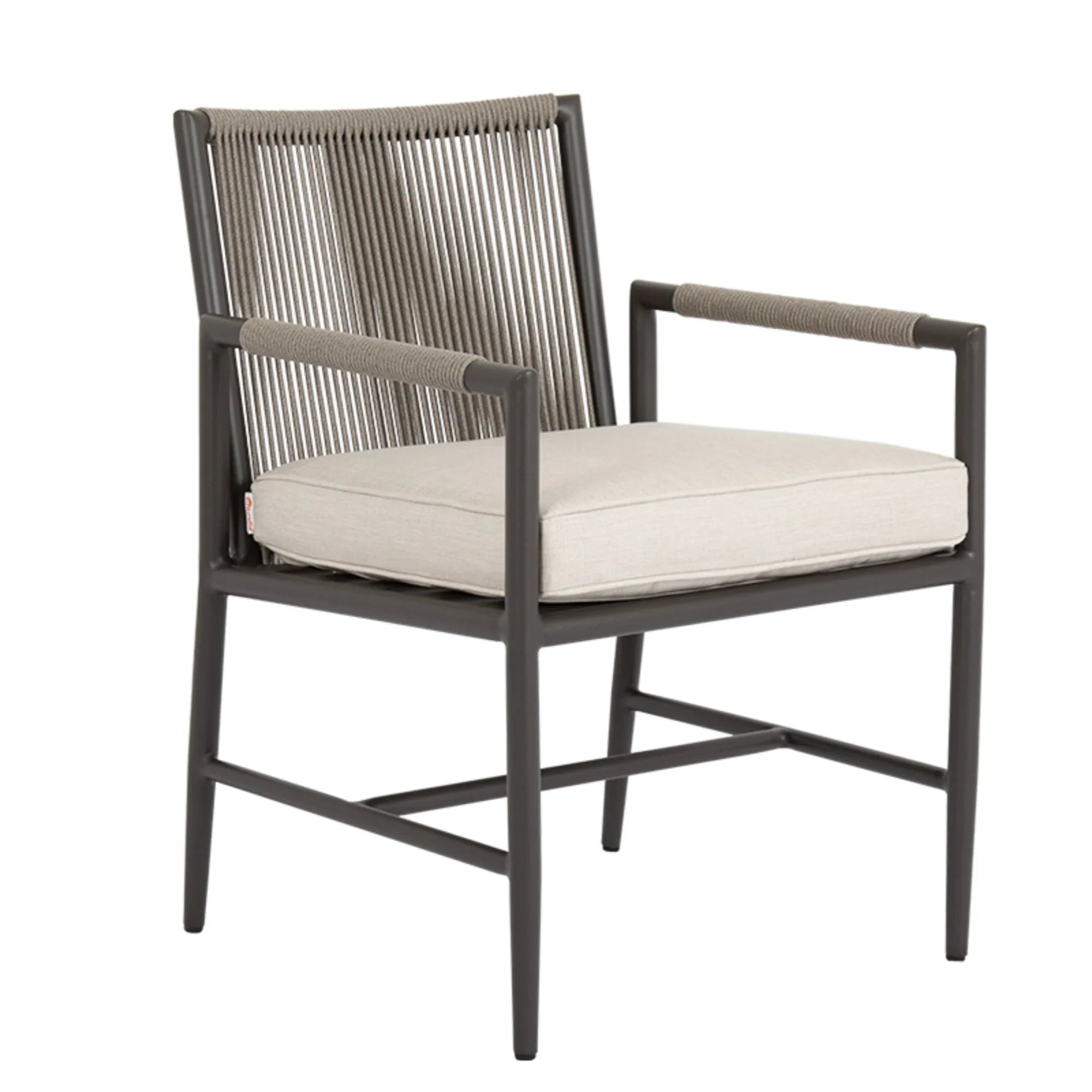 Pietra Cushioned Dining Arm Chair