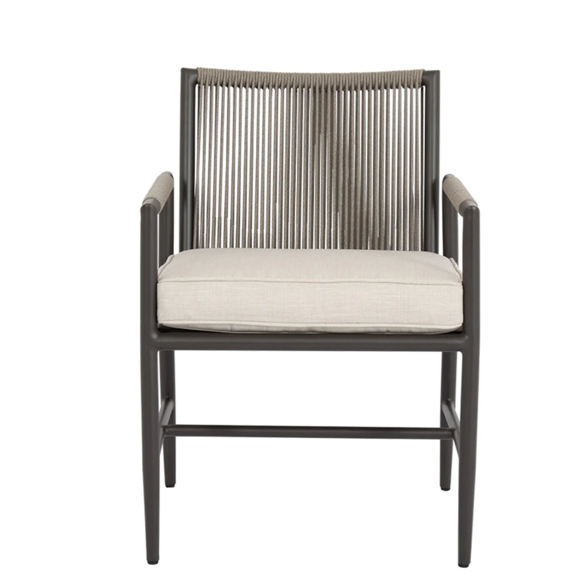 Pietra Cushioned Dining Arm Chair