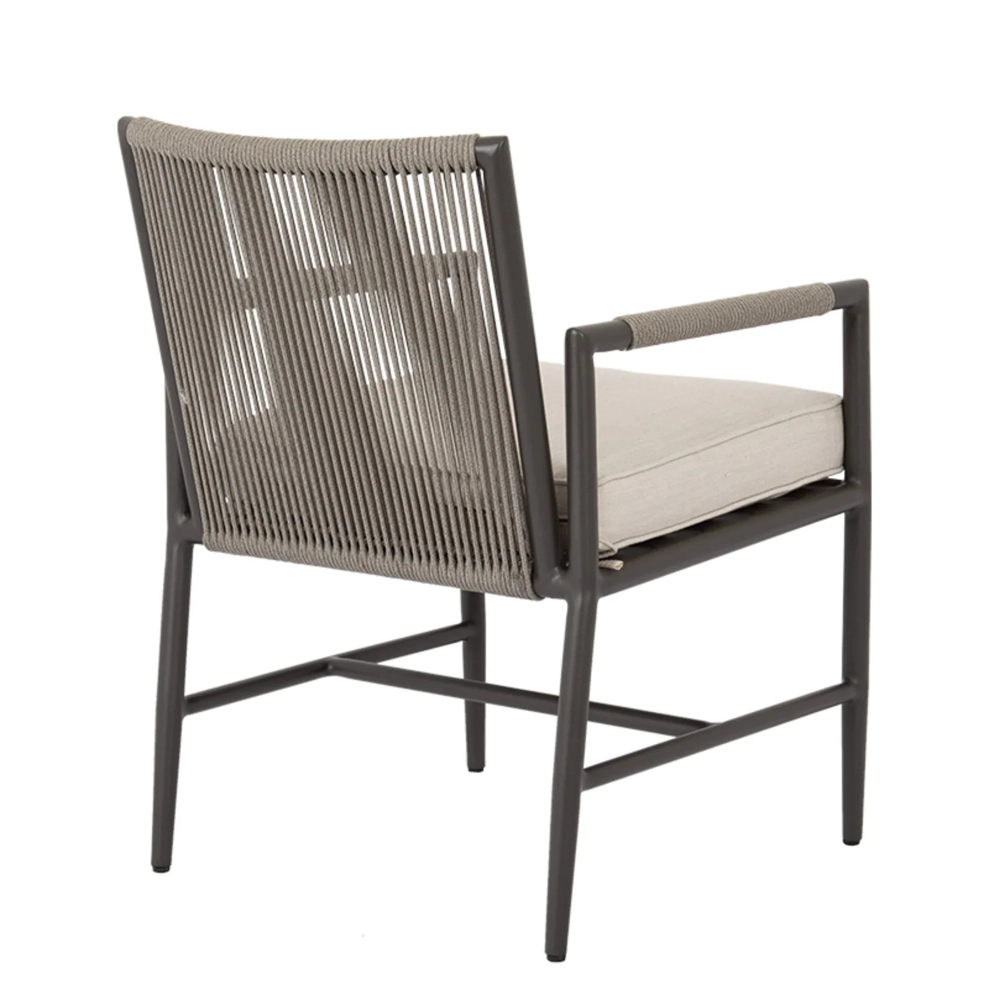 Pietra Cushioned Dining Arm Chair