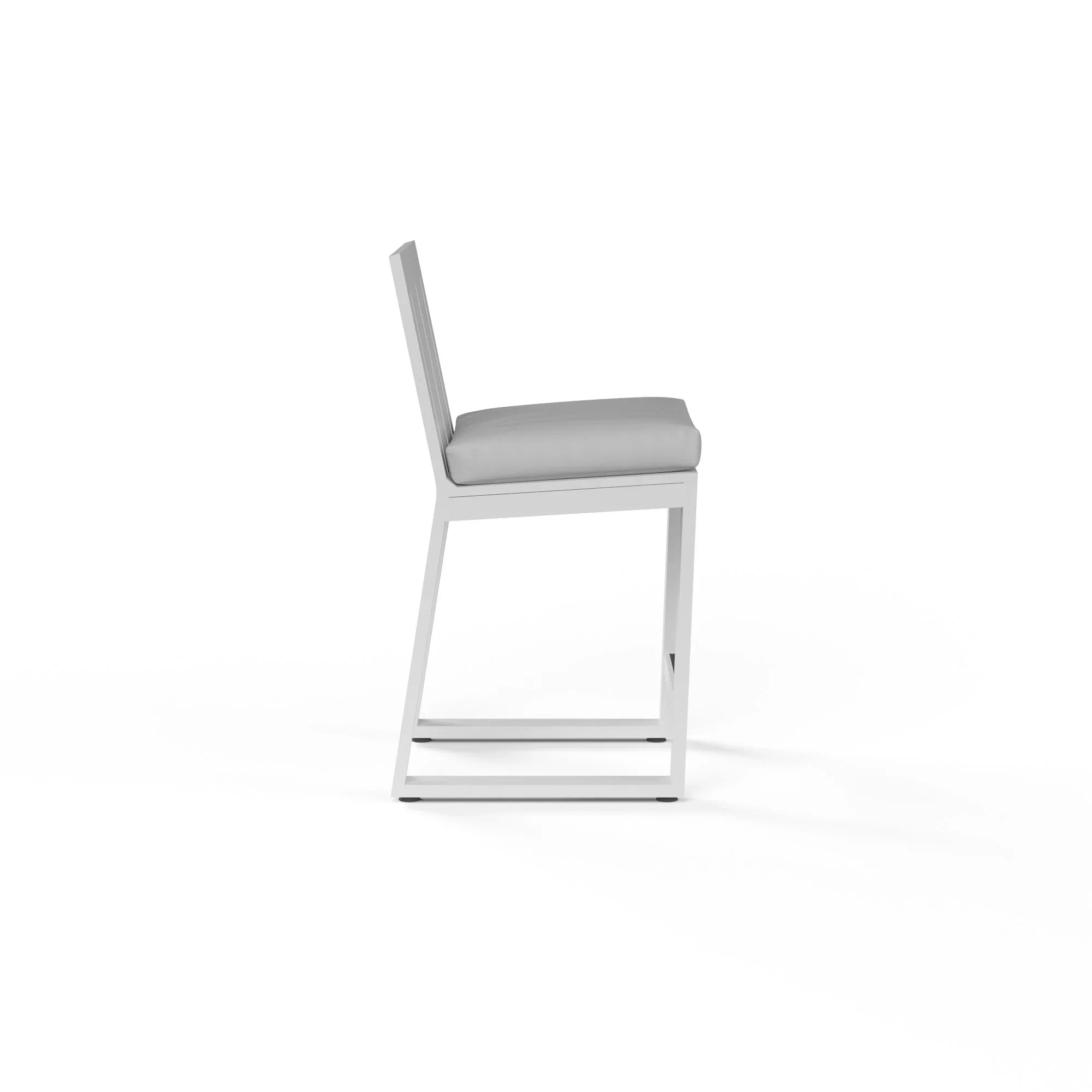 Newport Aluminum Cushioned Bar Stool