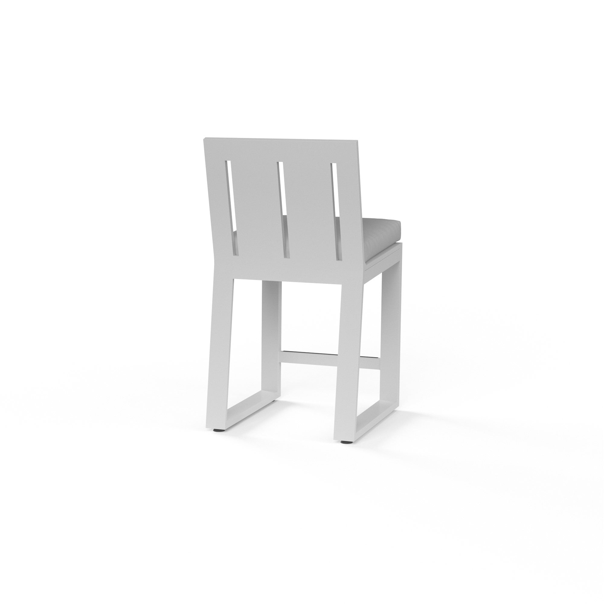 Newport Aluminum Cushioned Bar Stool