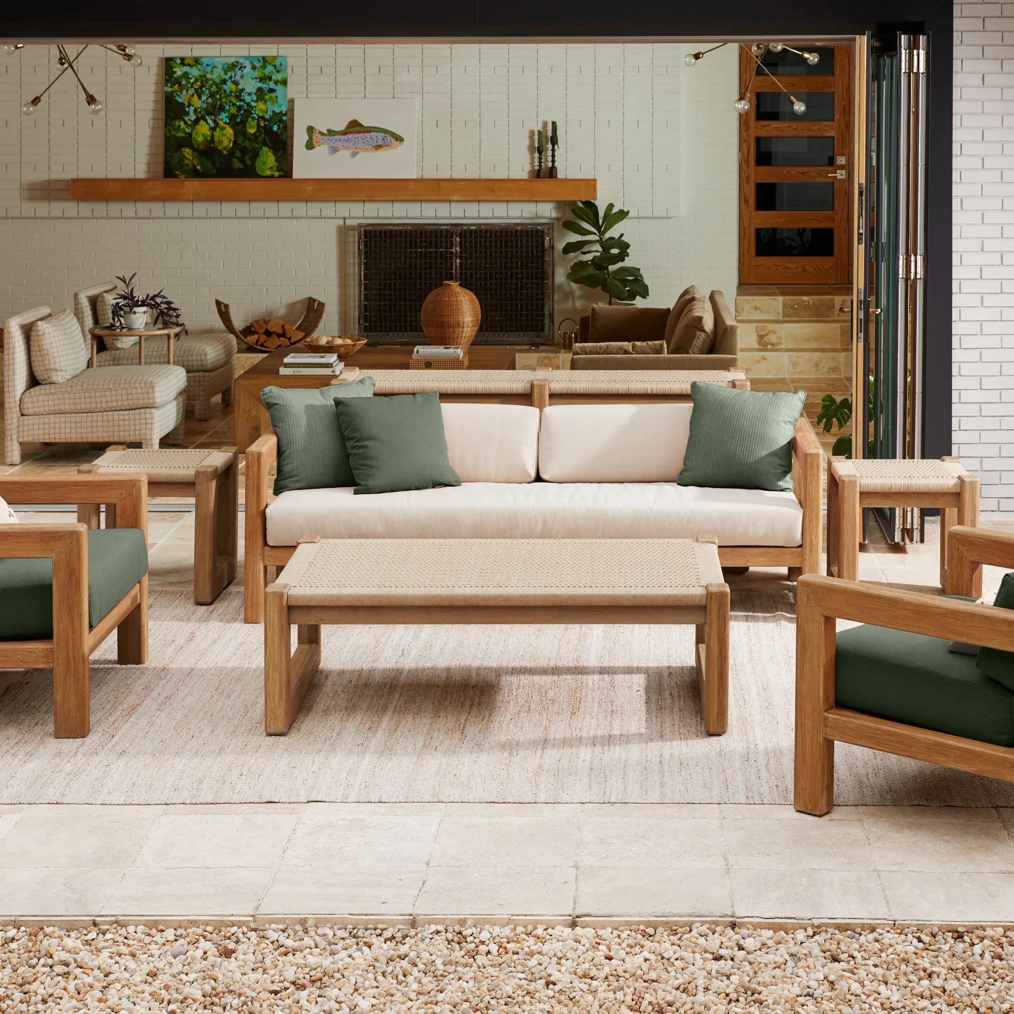 Sedona 60" Rectangular Coffee Table SW5502-CT by Sunset West