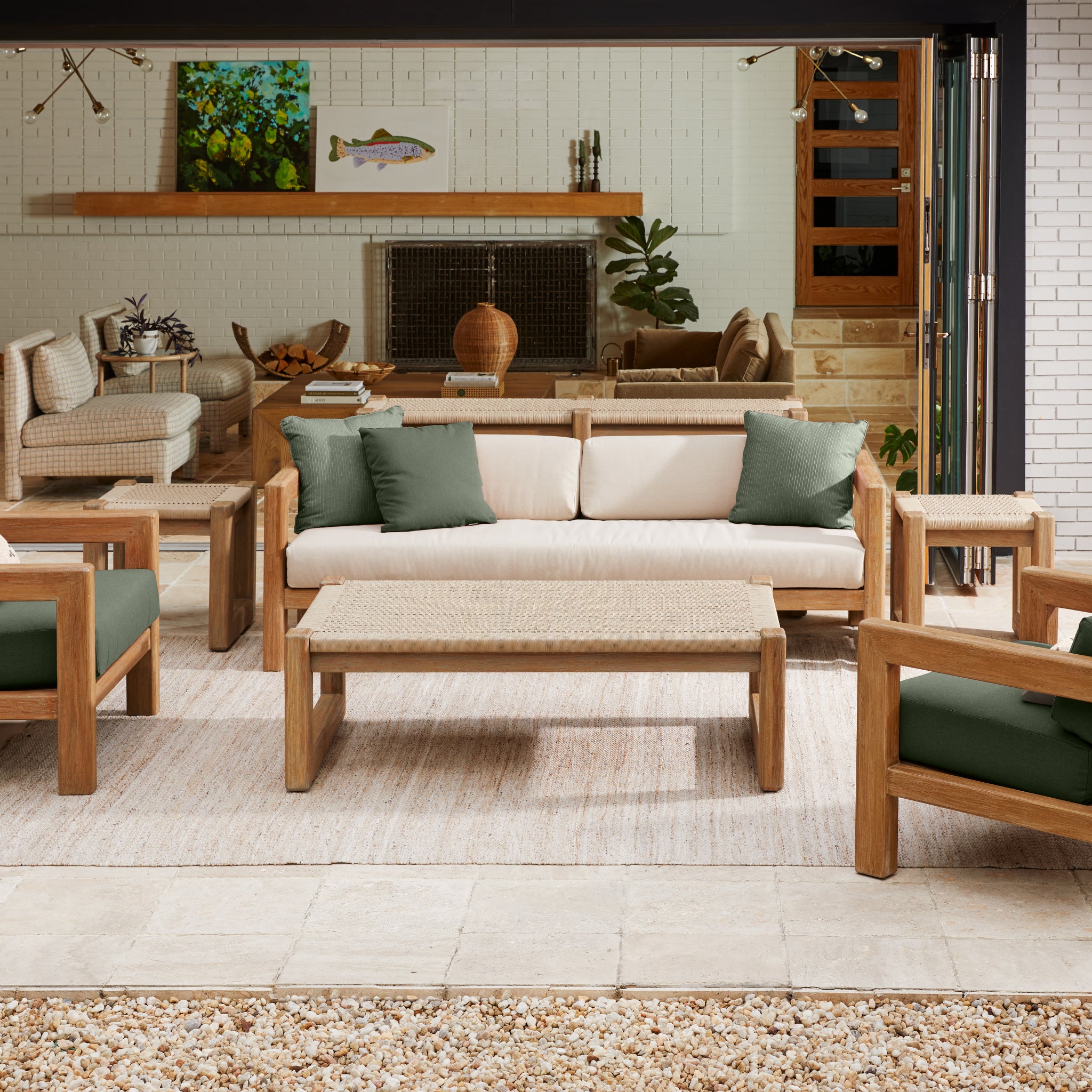 Sedona 60" Rectangular Coffee Table