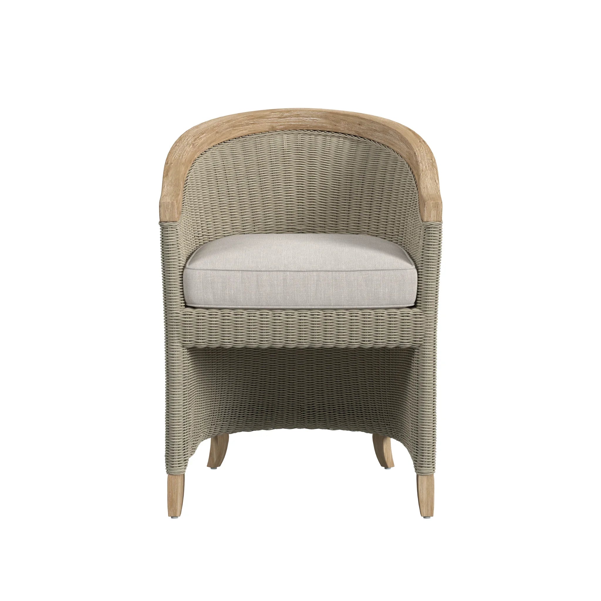Cambria Cushioned Dining Arm Chair