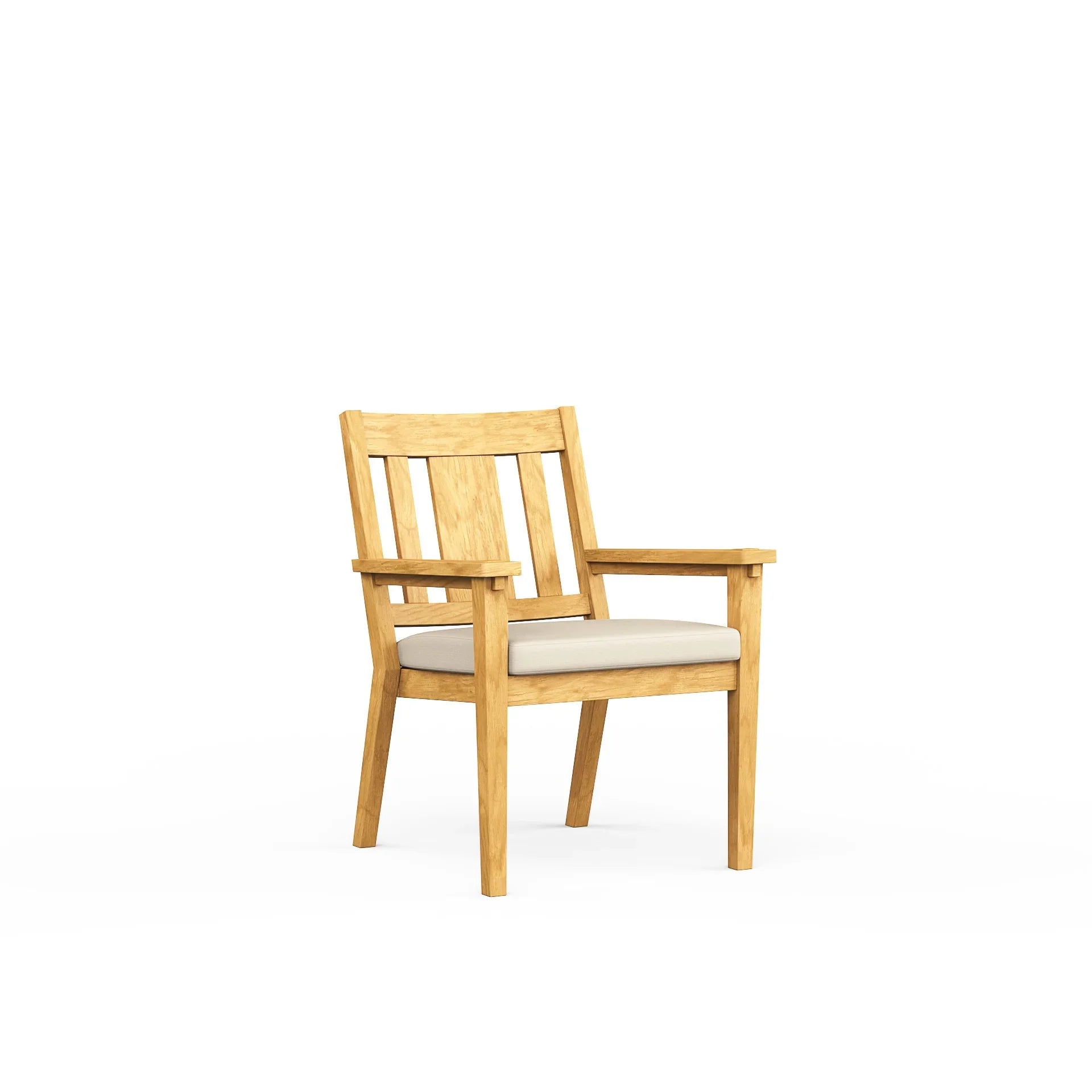 Savannah Cushioned Dining Arm Chair