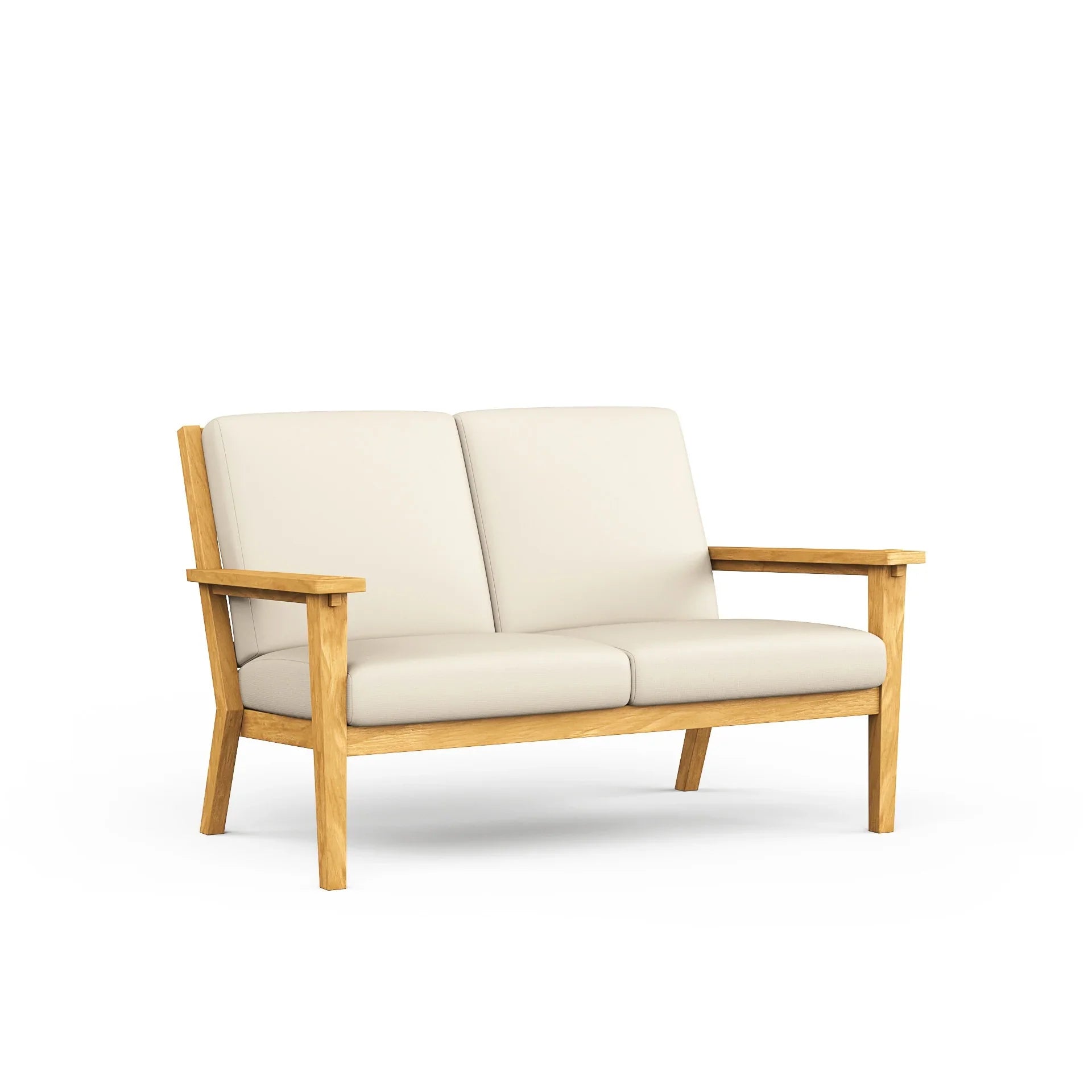 Savannah Teak Loveseat 58420 by Jensen Outdoor