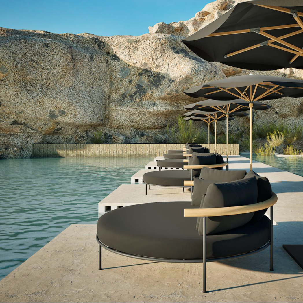 Sombra Round Daybed