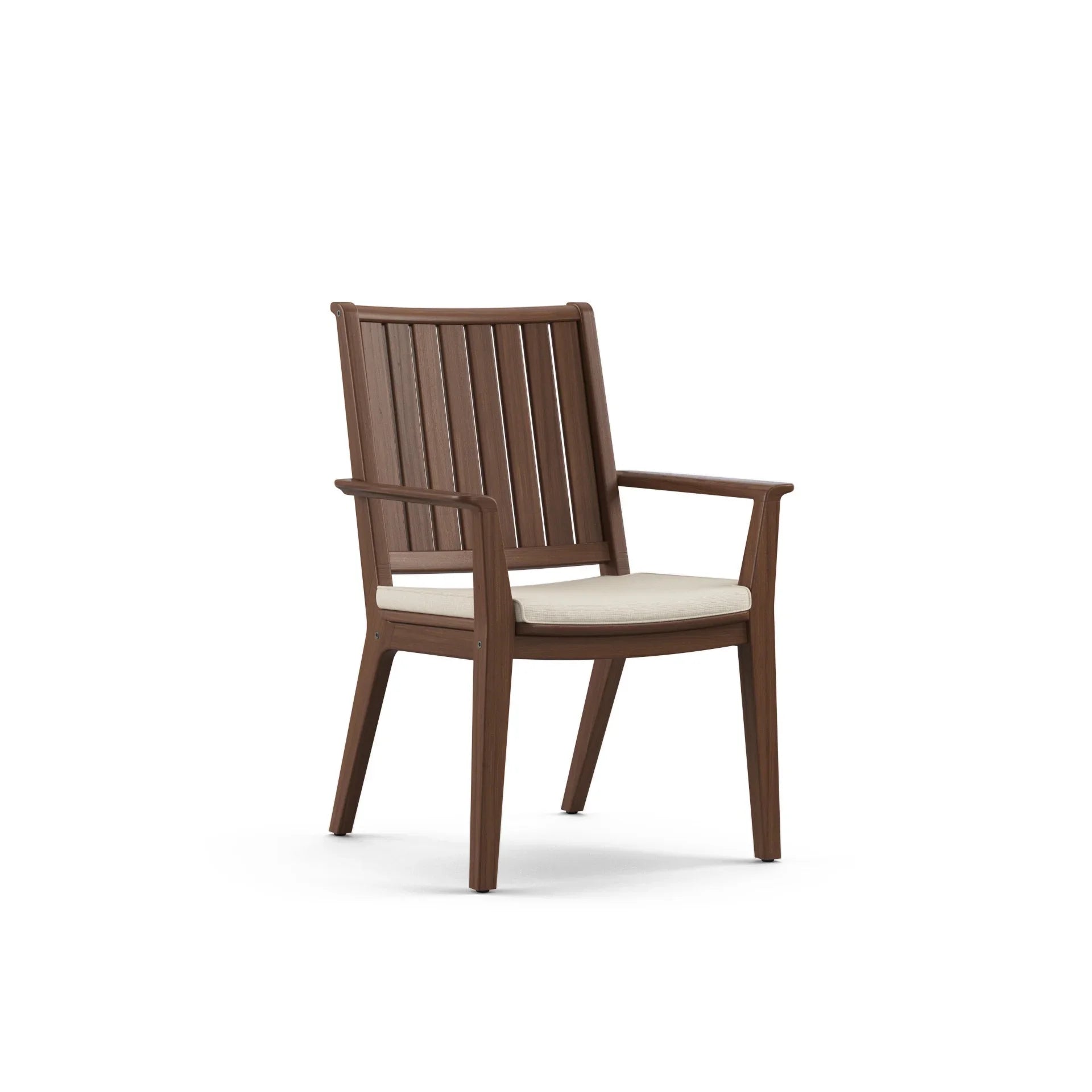 Sky Cushioned Dining Arm Chair