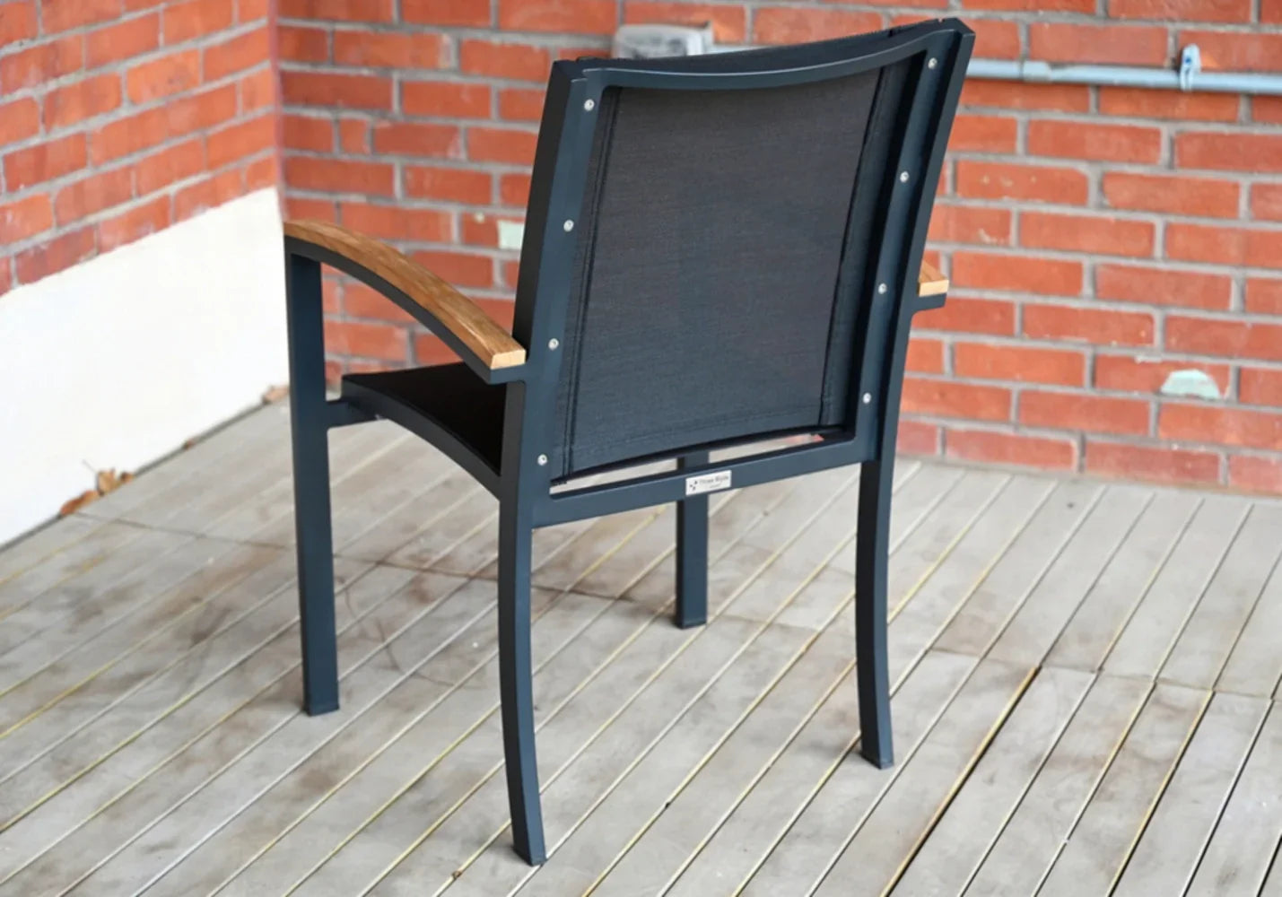 Tribeca Stacking Dining Arm Chair view 8