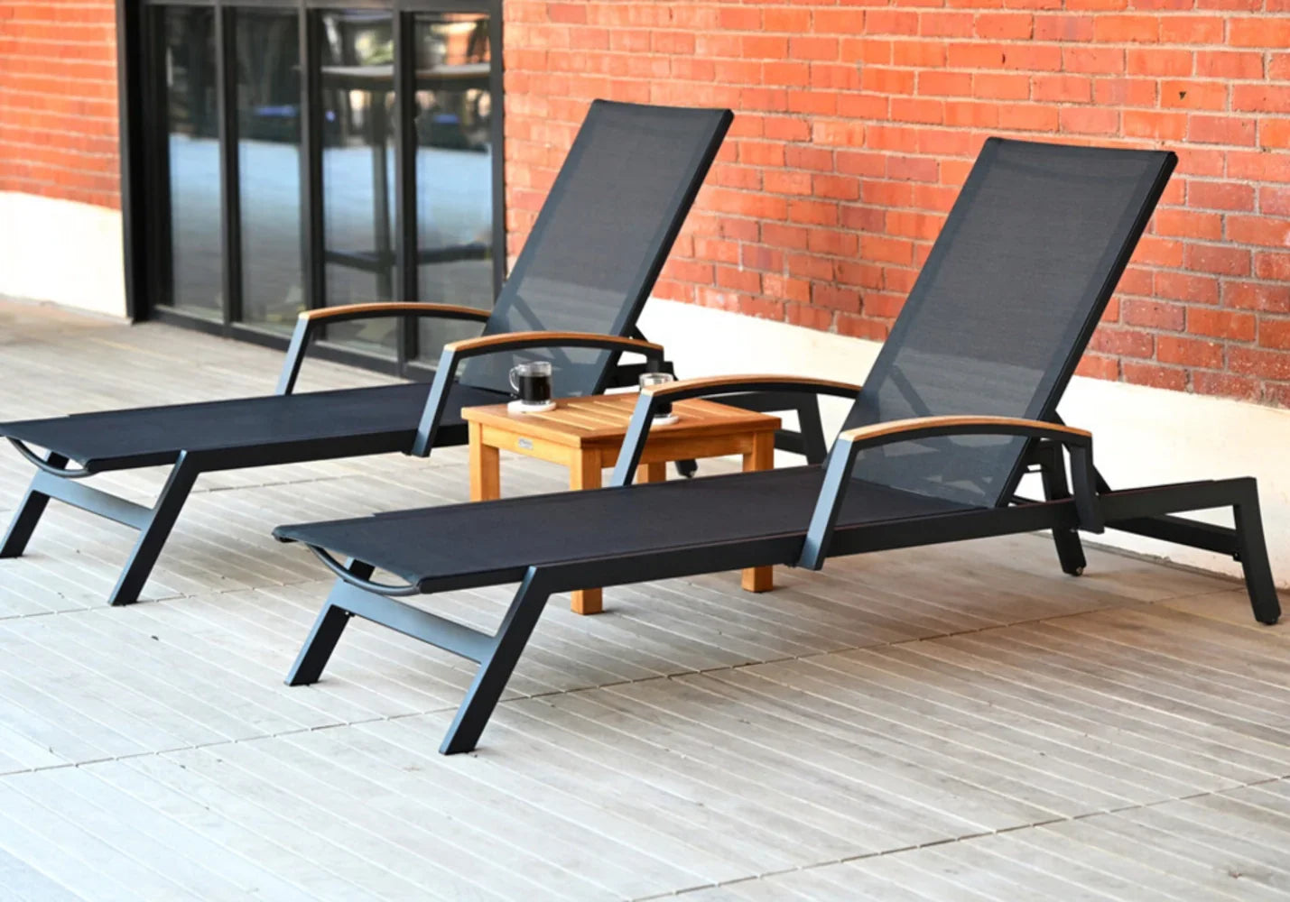 Tribeca Stacking Chaise Lounge view 8