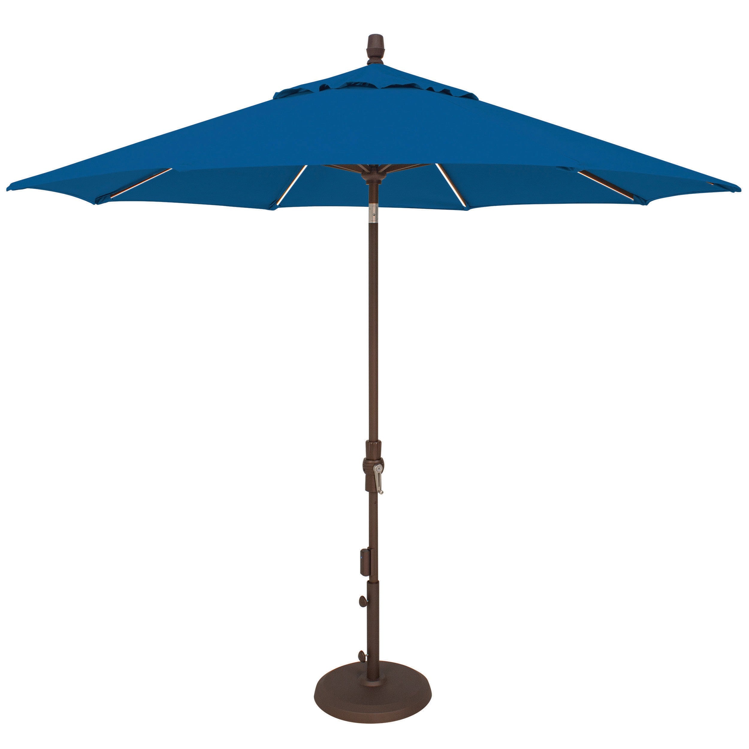 9' Octagon Aluminum Starlux Collar Tilt Market Umbrella