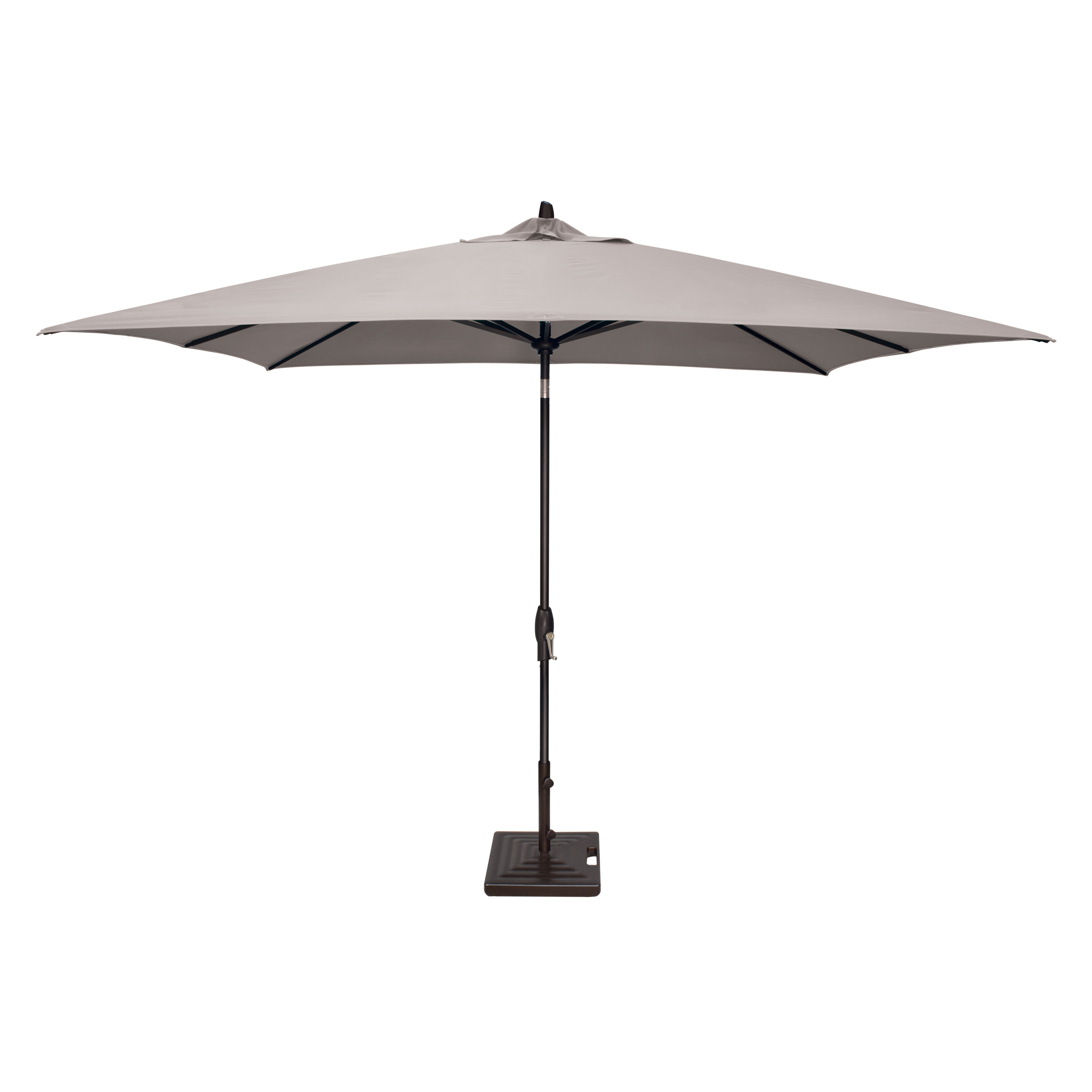 Auto Tilt 8' x 10' Rectangular Market Umbrella