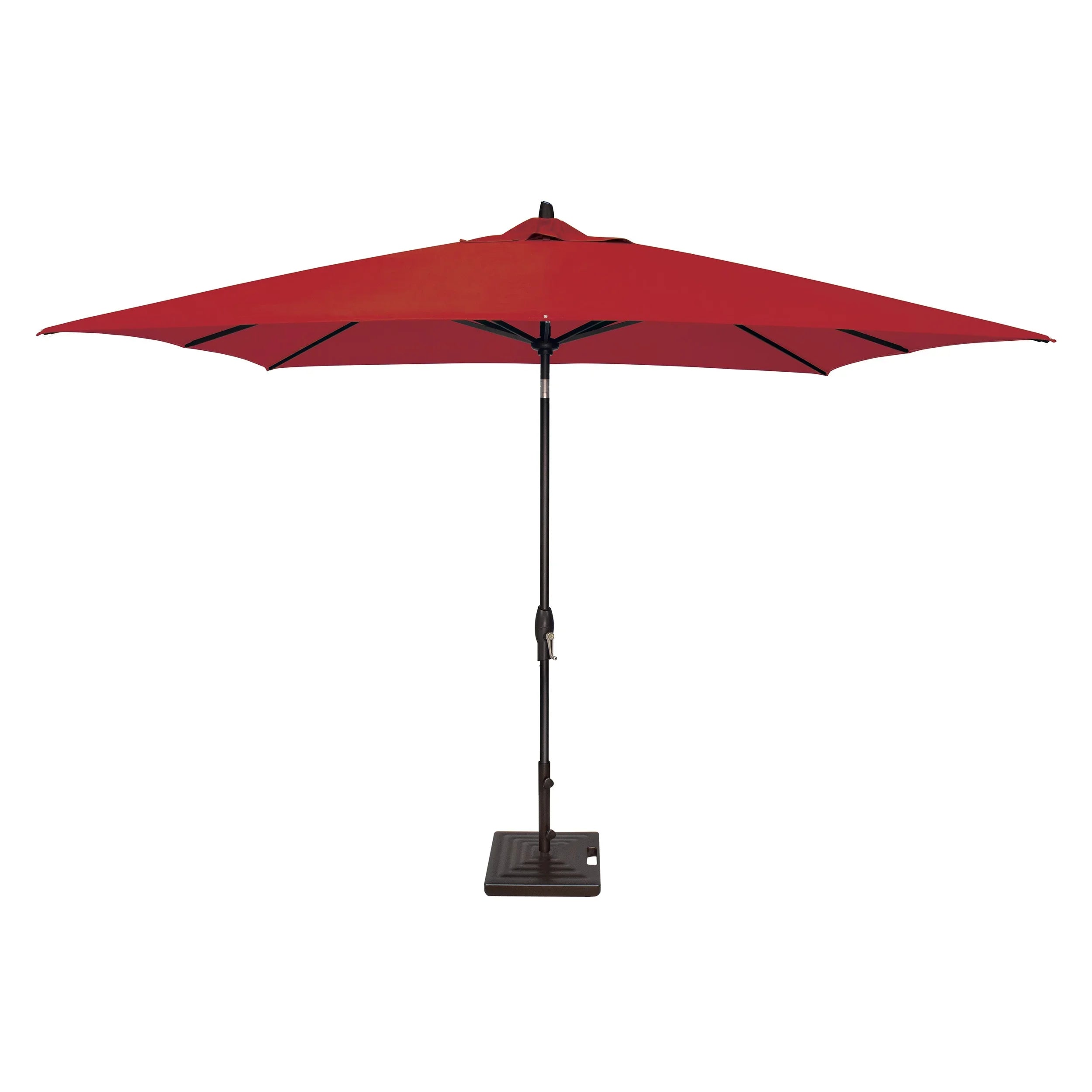 Auto Tilt 8' x 10' Rectangular Market Umbrella