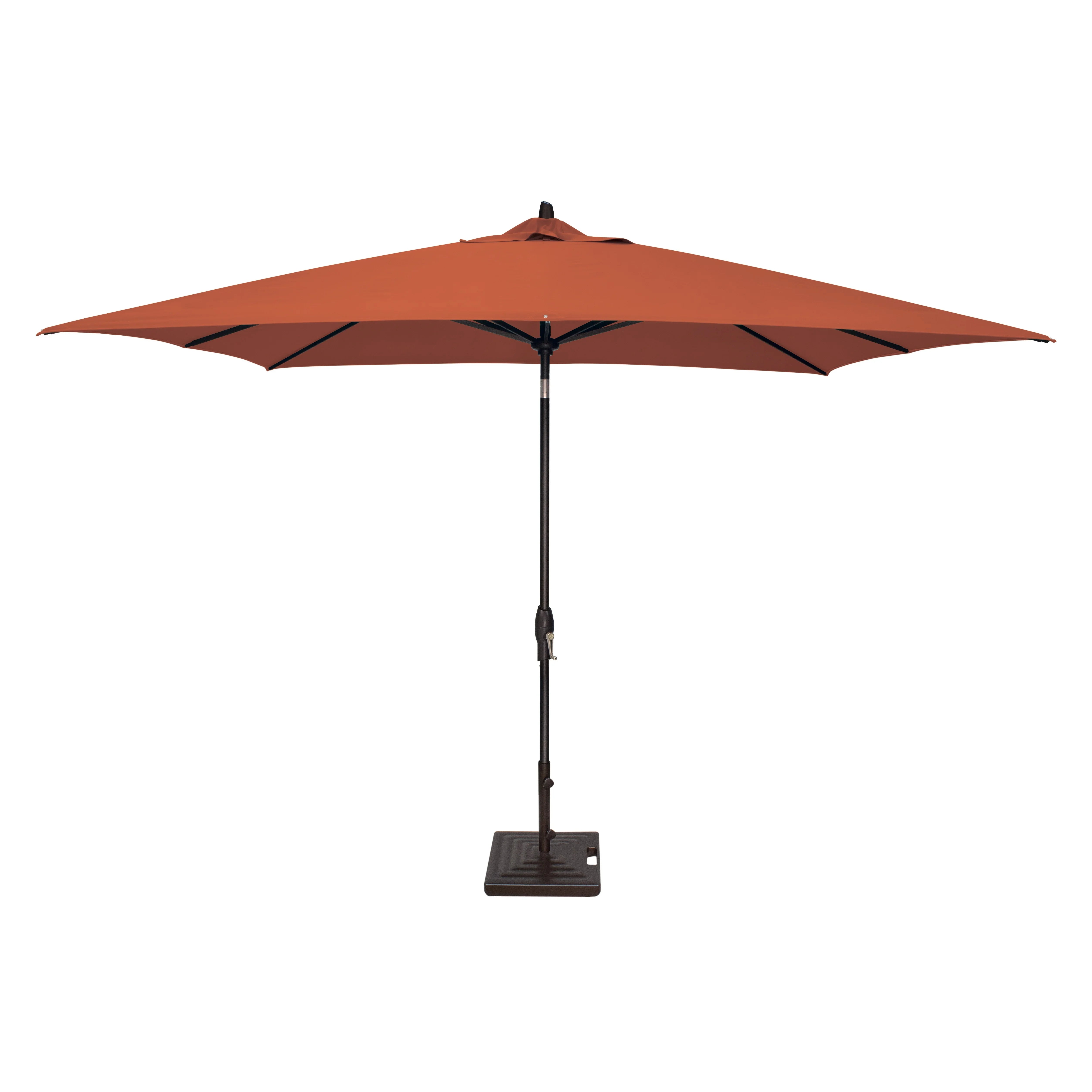 Auto Tilt 8' x 10' Rectangular Market Umbrella