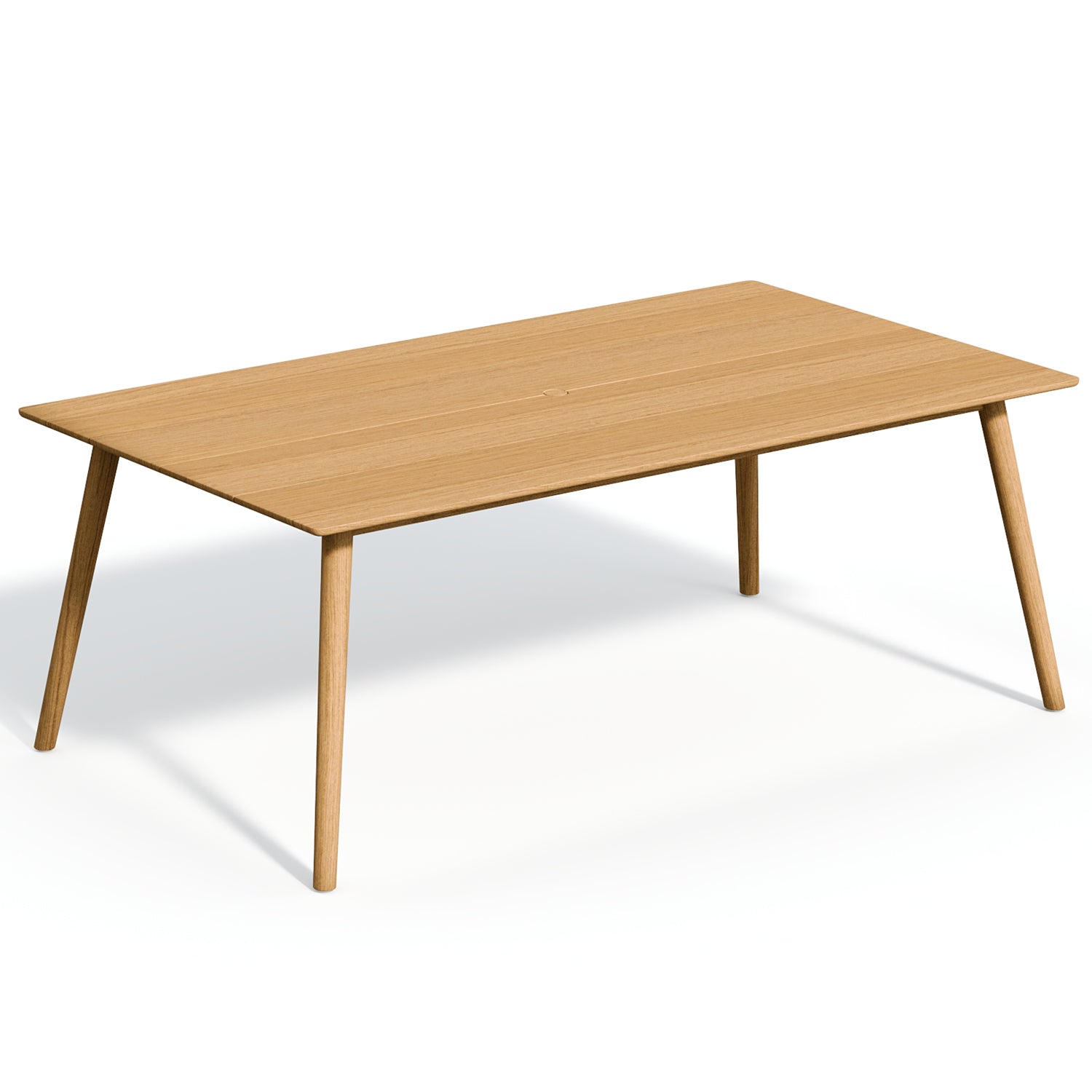 Tulle Teak 78" Rectangular Dining Table by Oxford Garden