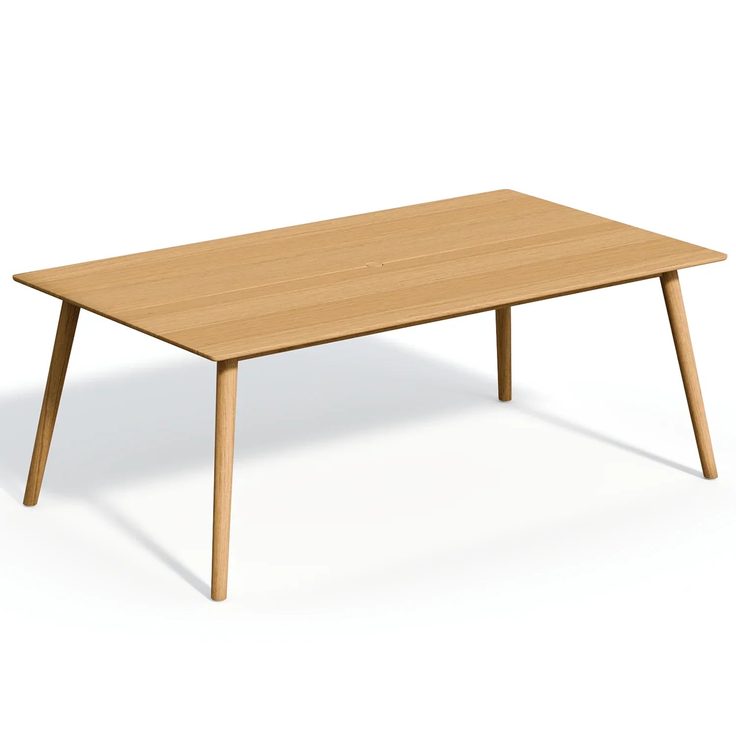 Tulle Teak 78" Rectangular Dining Table by Oxford Garden