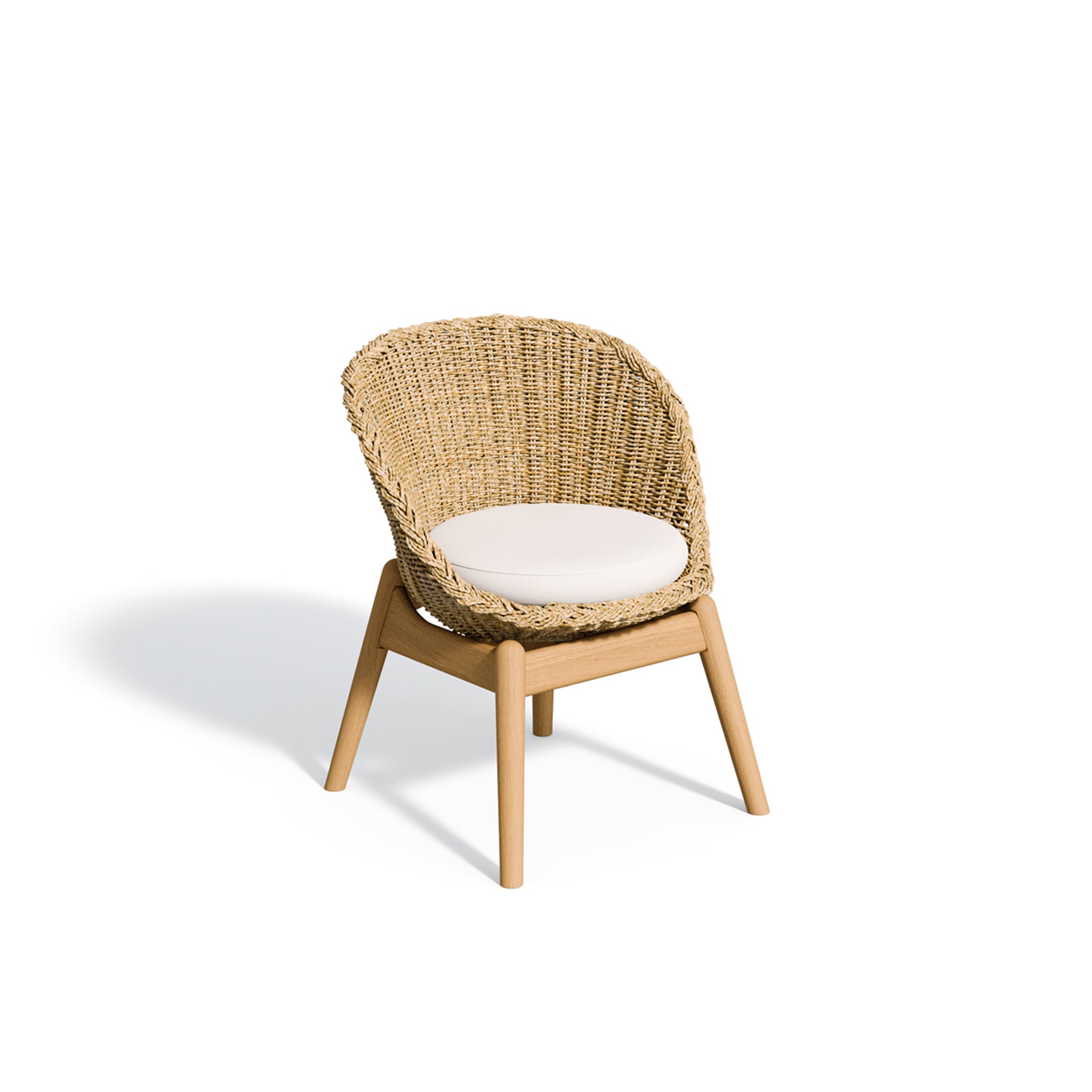 Tulle Cushioned Dining Chair TLCH by Oxford Garden