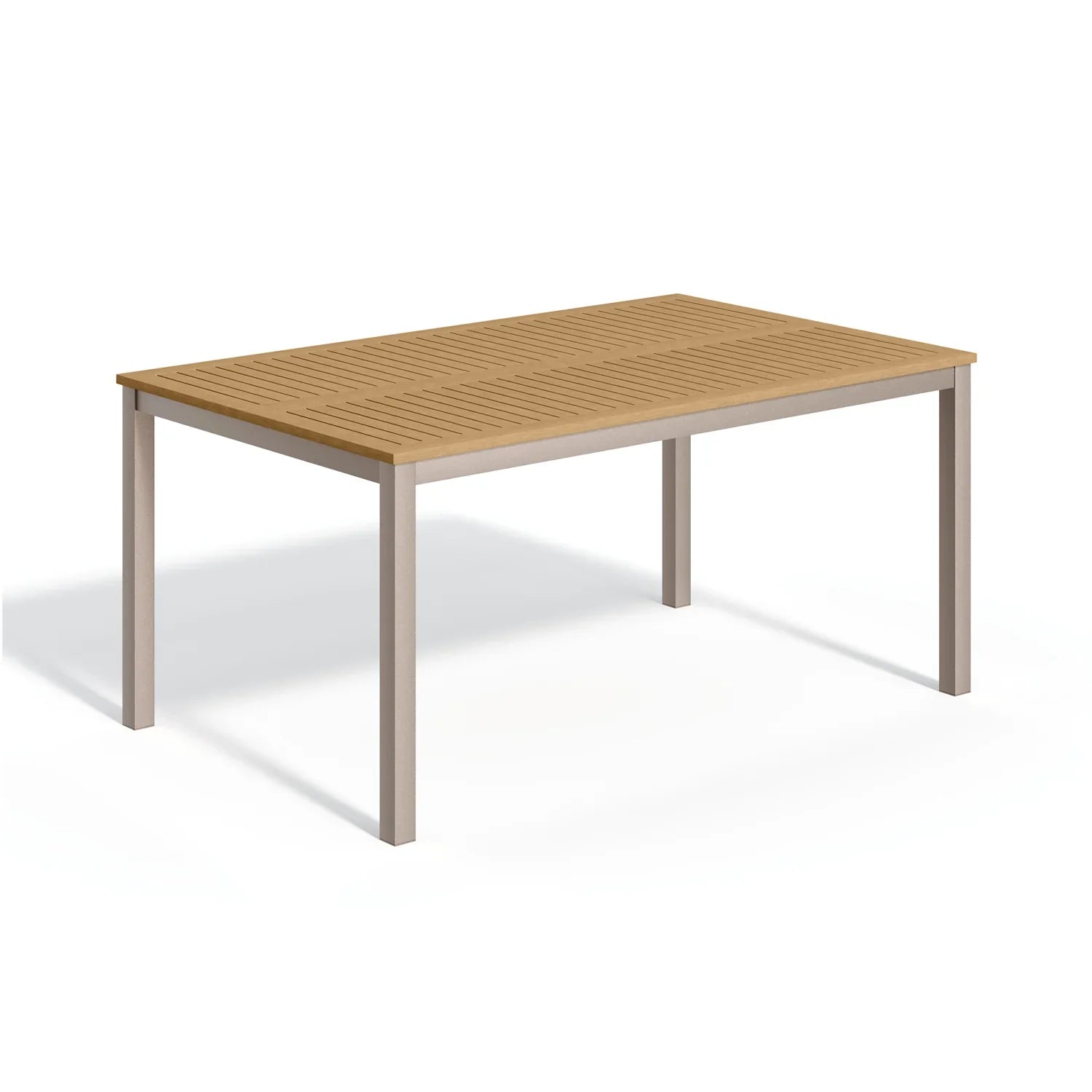 Travira 63" Rectangular Dining Table TV63TA by Oxford Garden