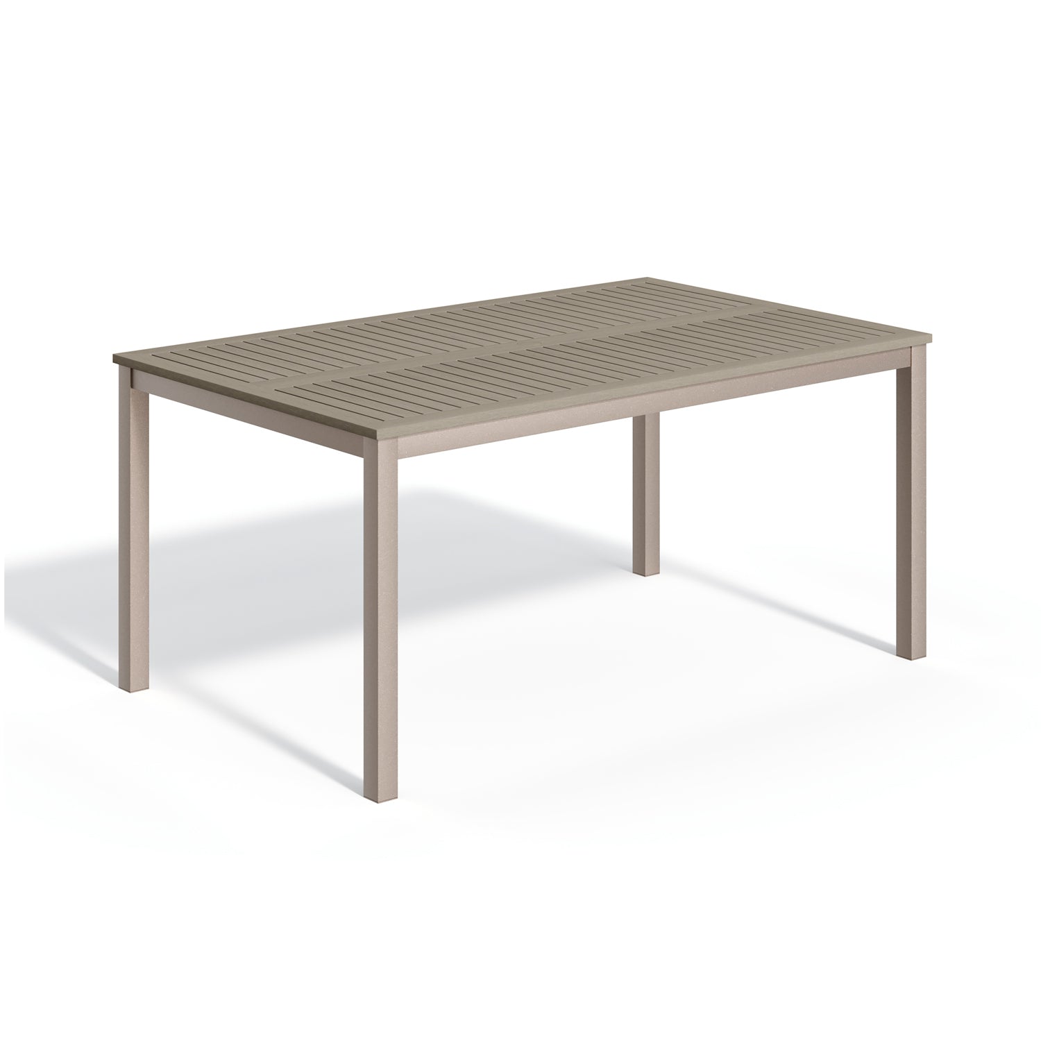 Travira 63" Rectangular Dining Table TV63TA by Oxford Garden
