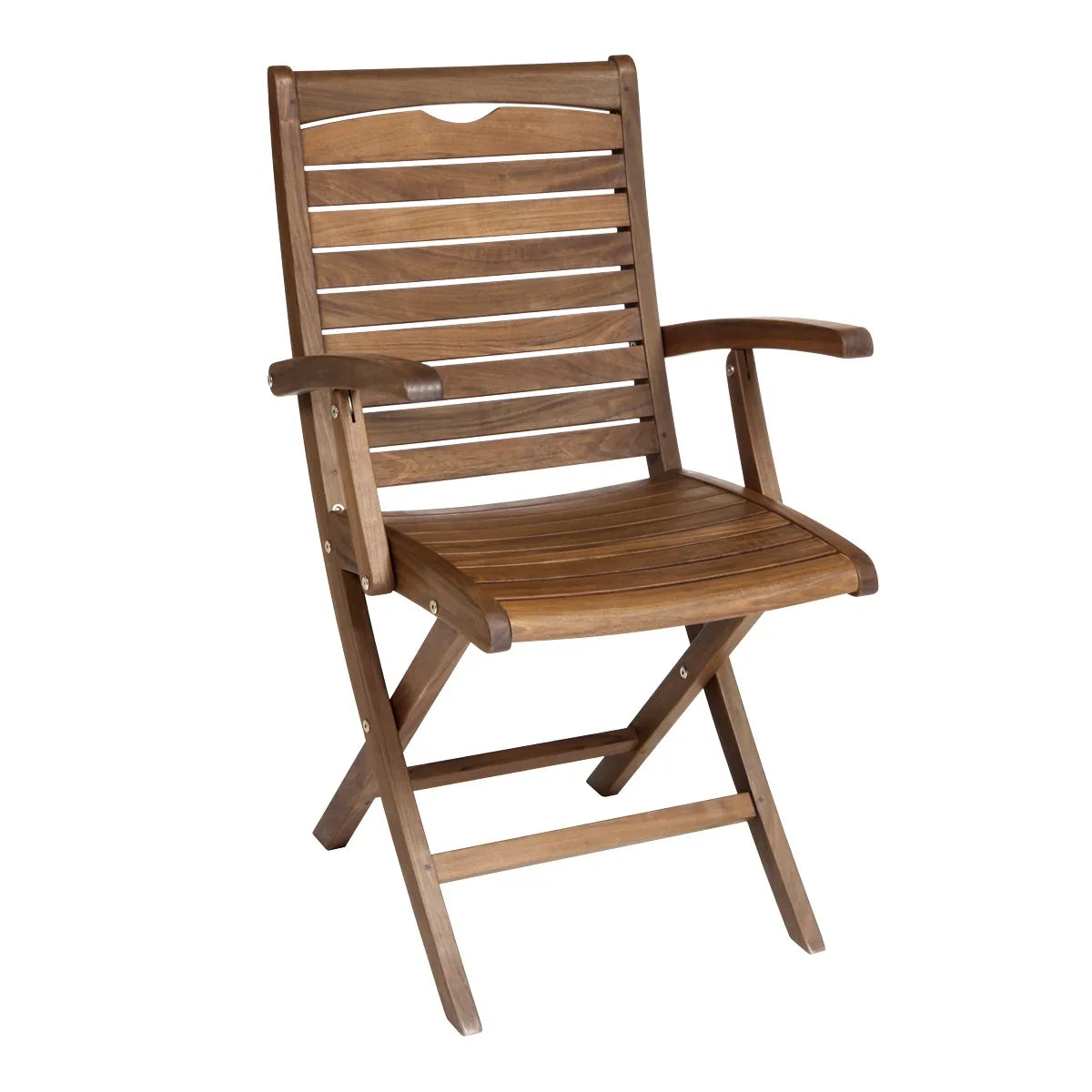 Topaz Folding Dining Arm Chair