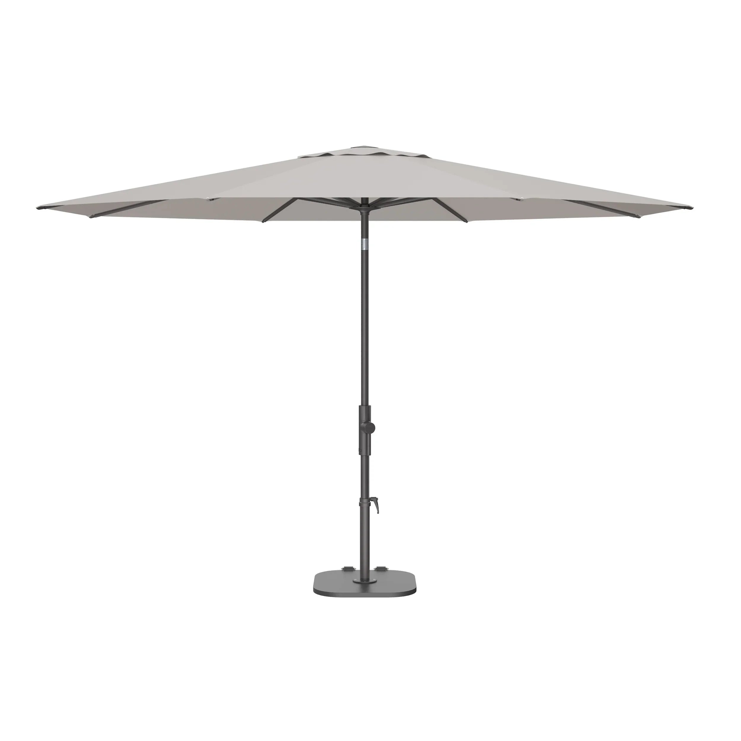 Twist 11' Octagon Crank Lift Collar Tilt Market Umbrella UM851 by Treasure Garden